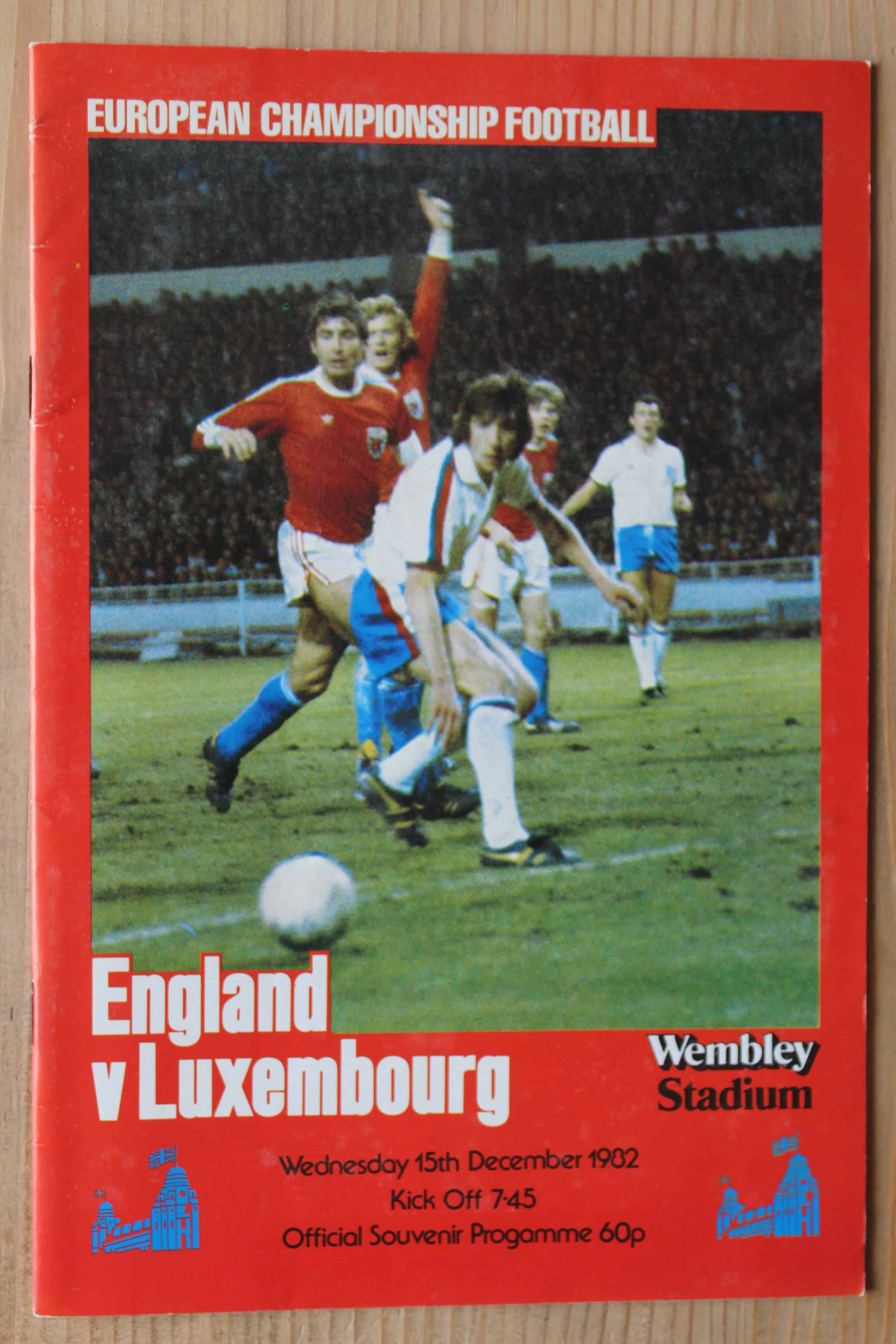 England v Luxembourg