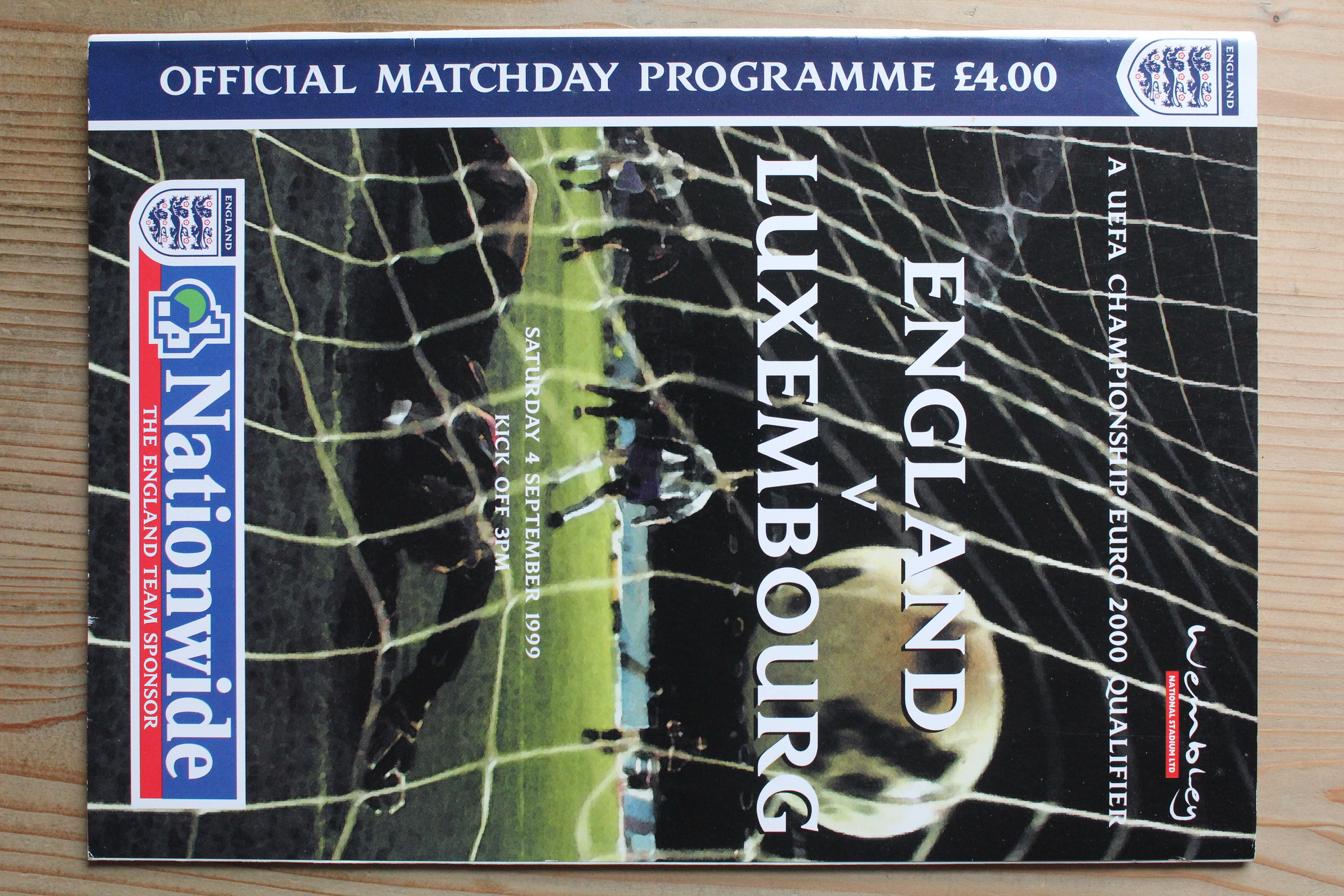 England v Luxembourg