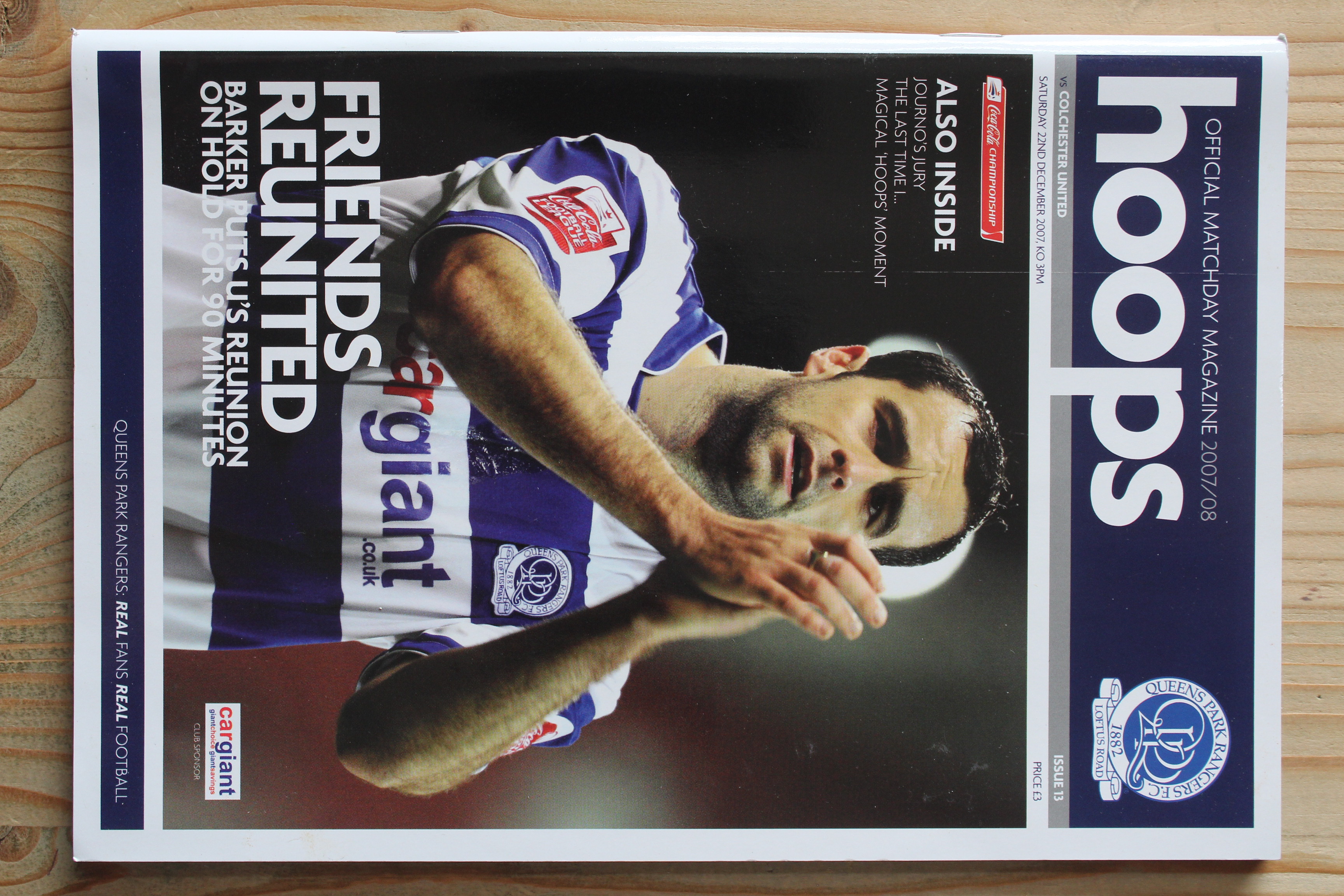 Queens Park Rangers FC v Colchester United FC