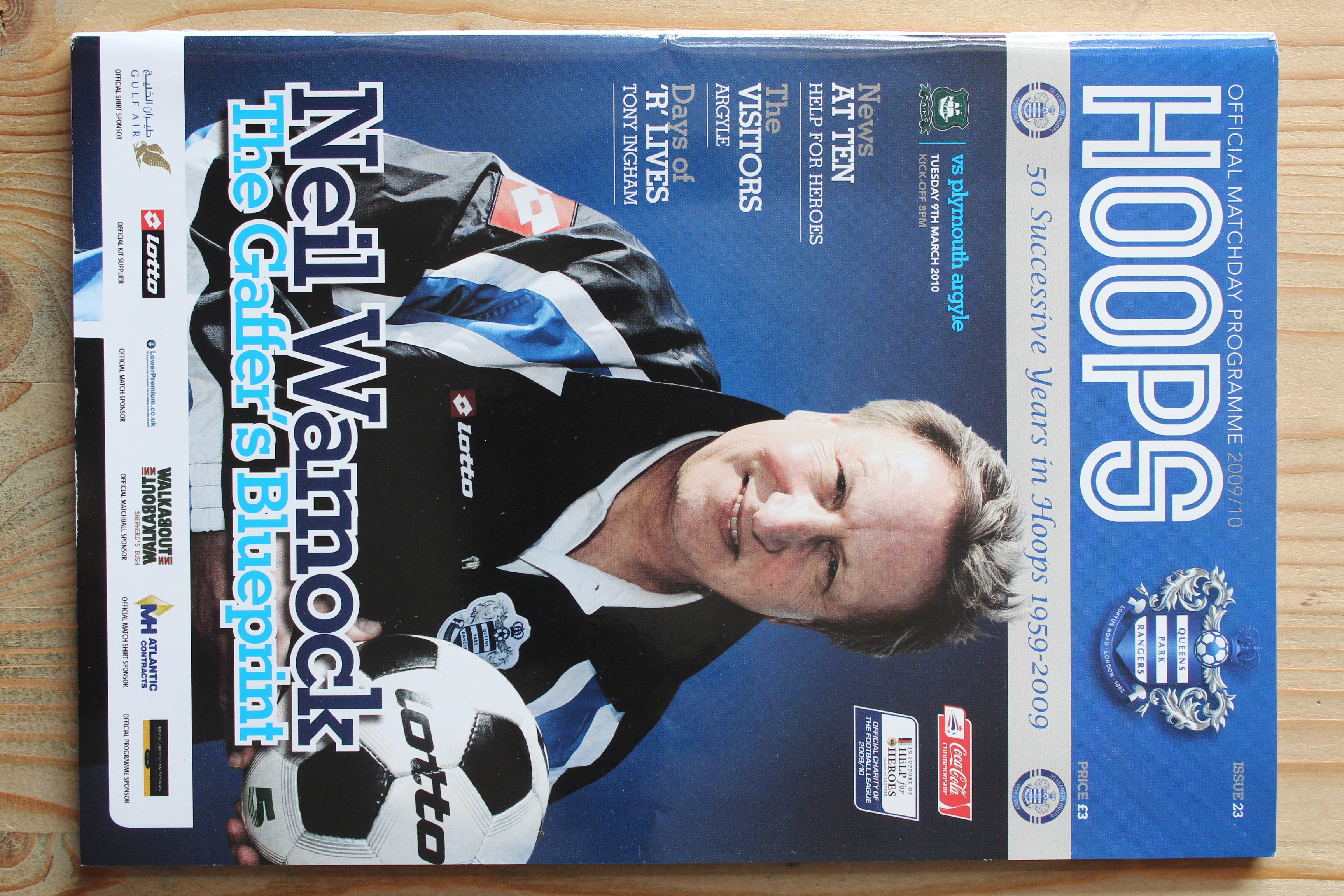 Queens Park Rangers FC v Plymouth Argyle FC