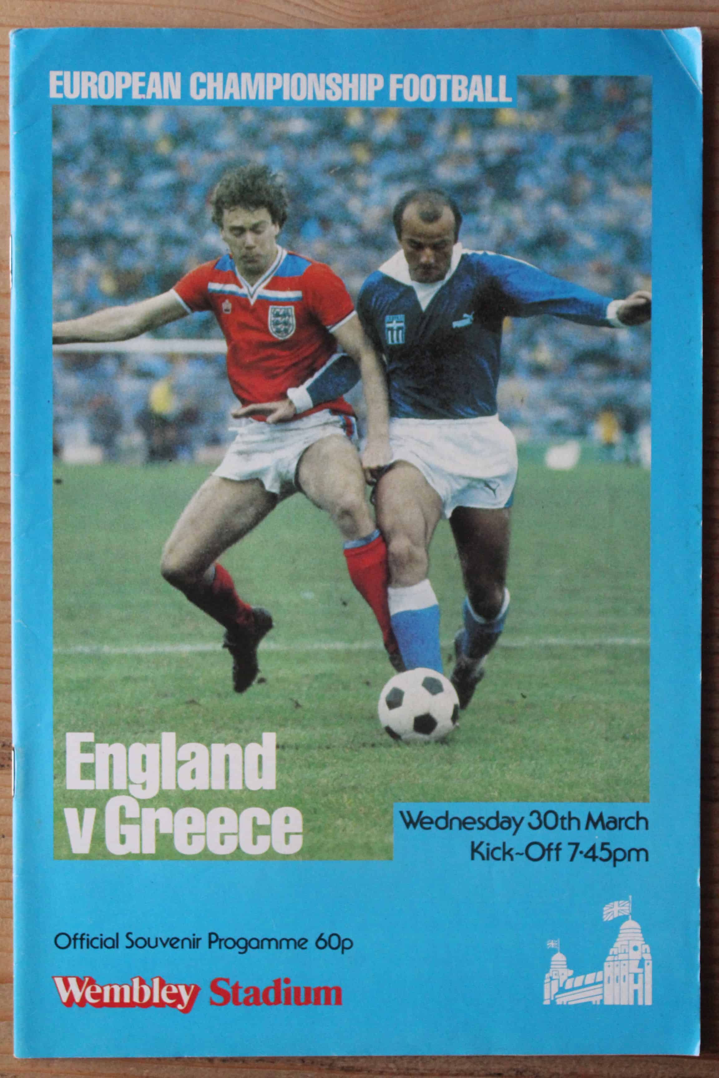 England v Greece