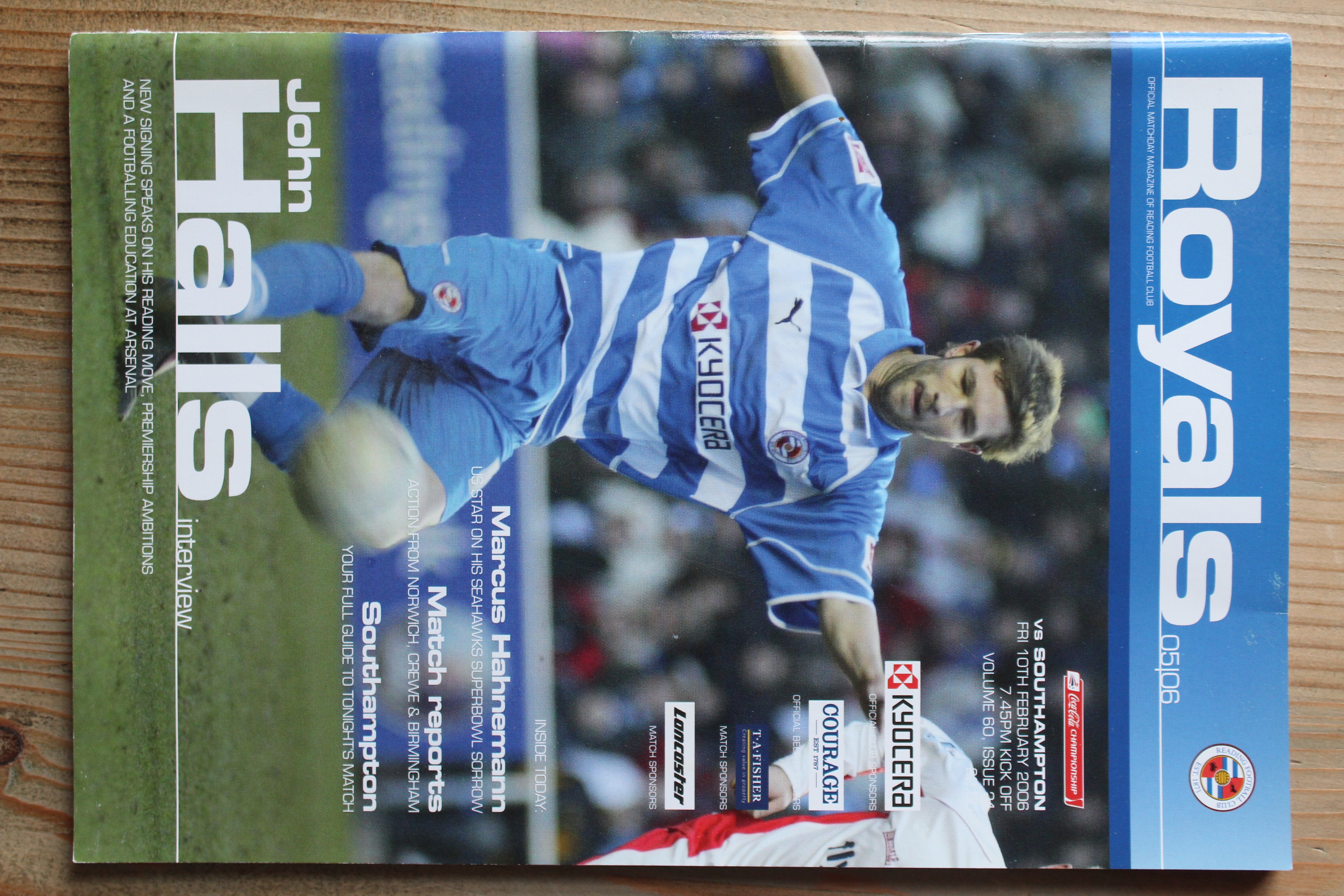 Reading FC v Southampton FC