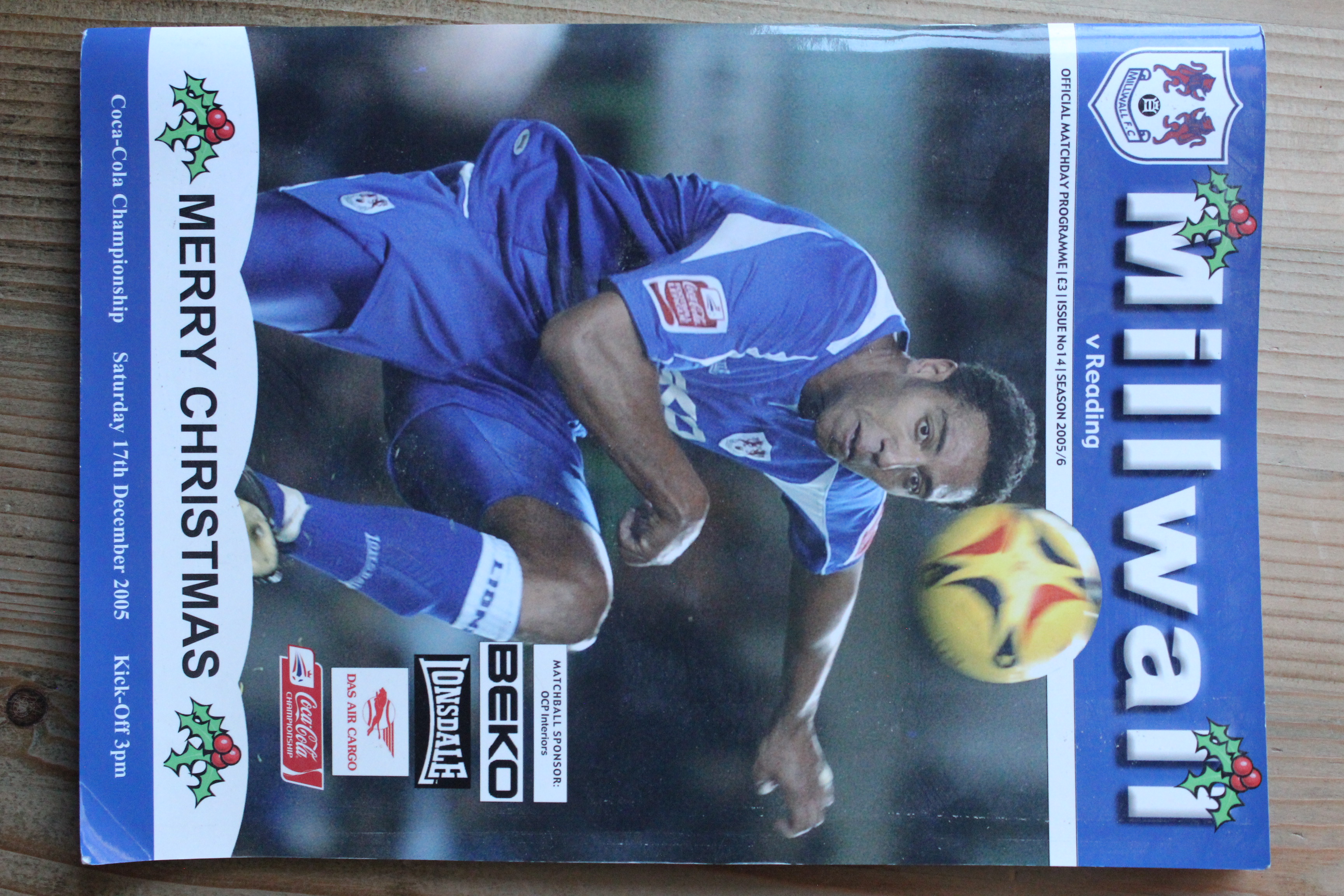 Millwall FC v Reading FC