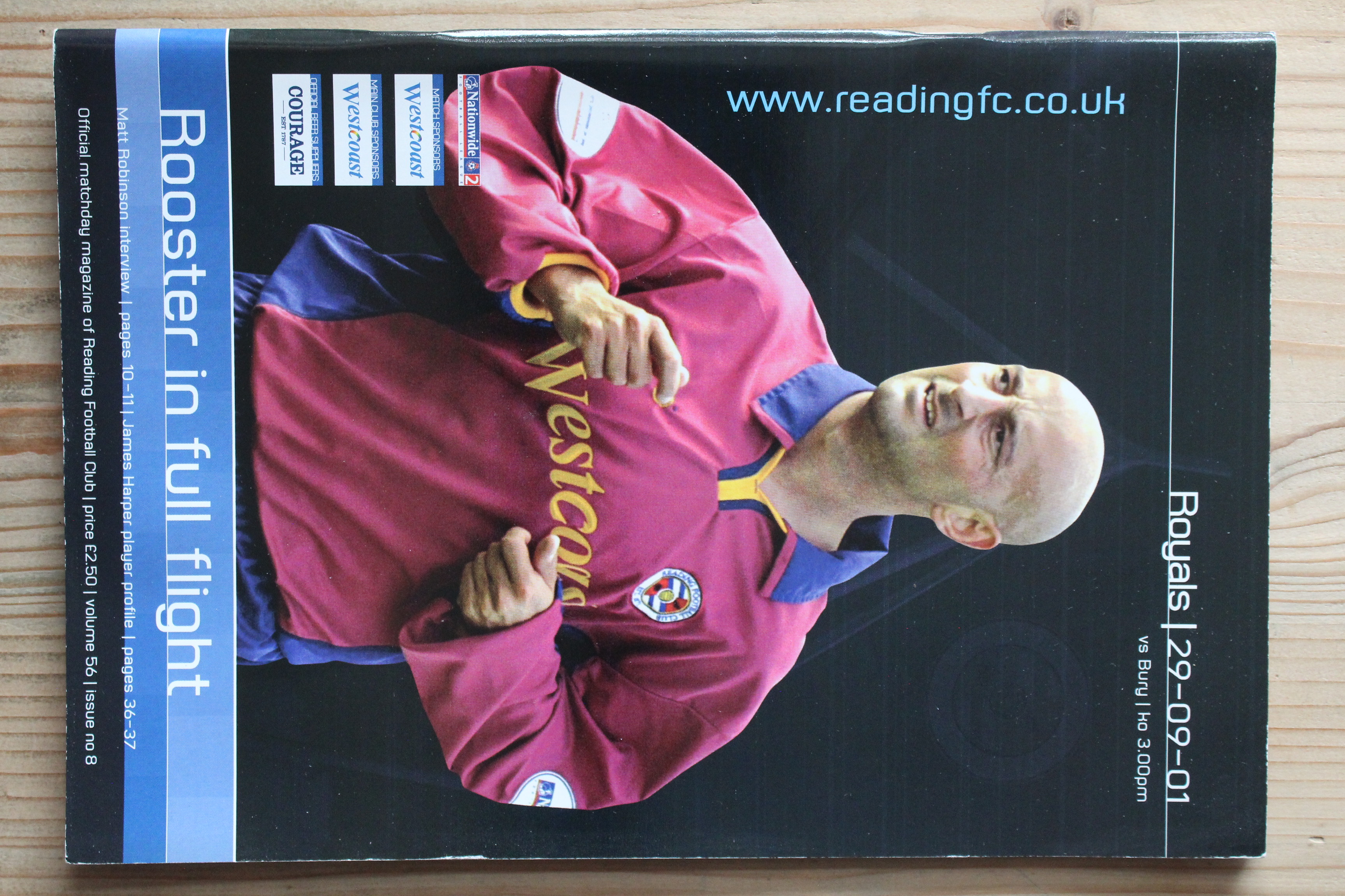 Reading FC v Bury FC