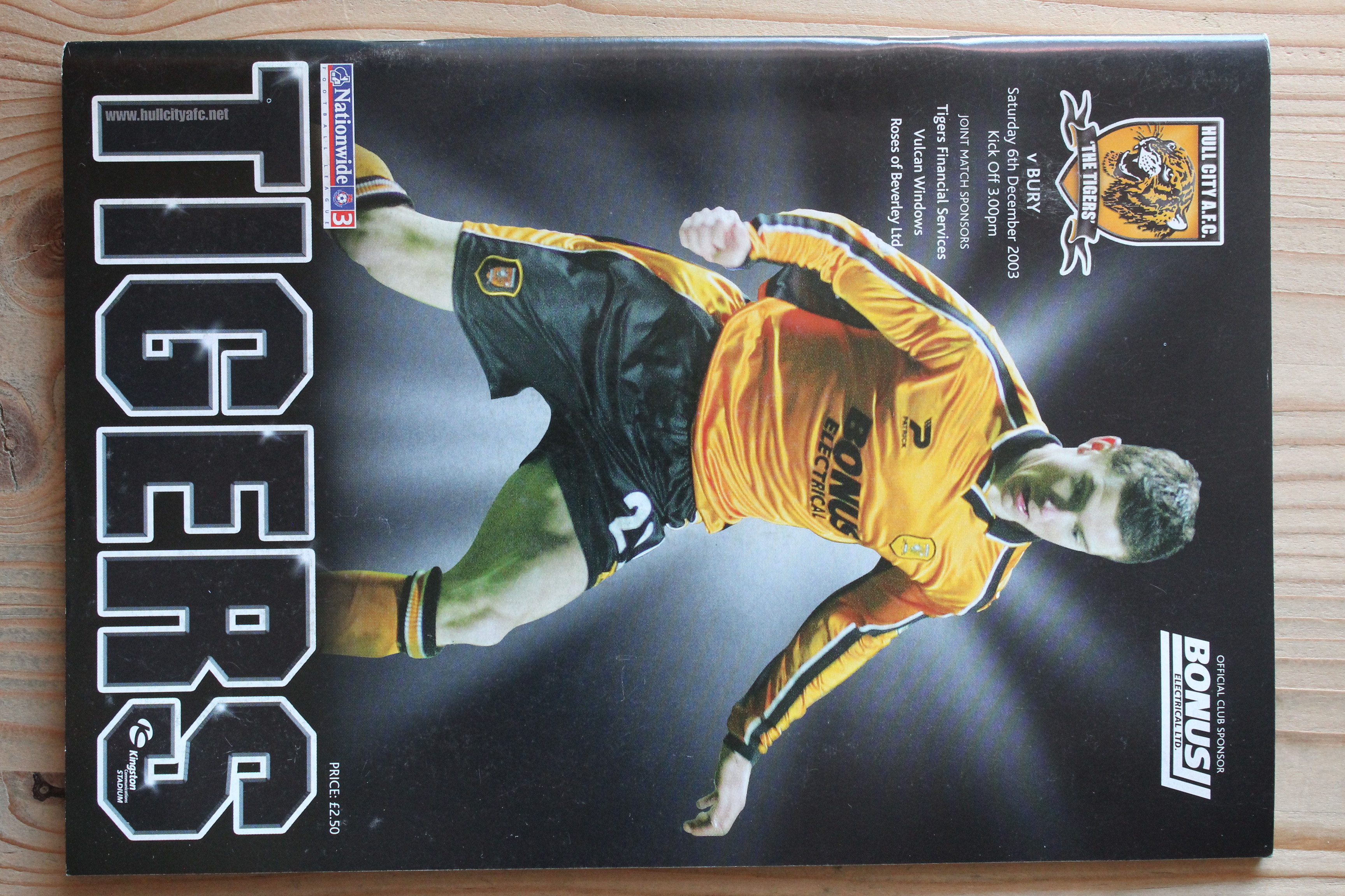 Hull City FC v Bury FC