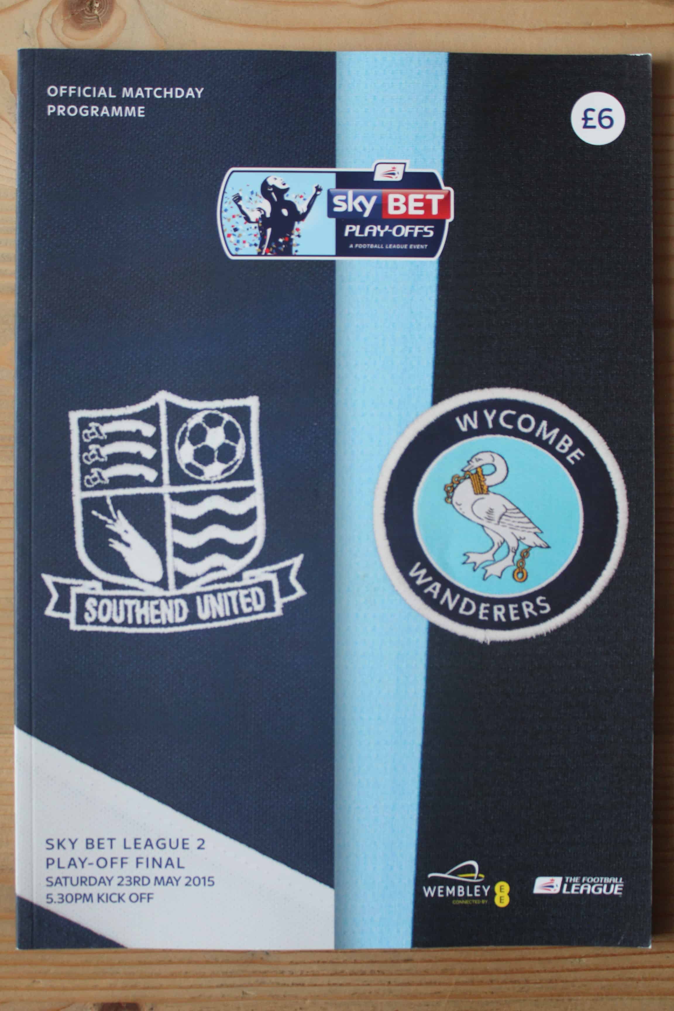 Southend United FC v Wycombe Wanderers FC