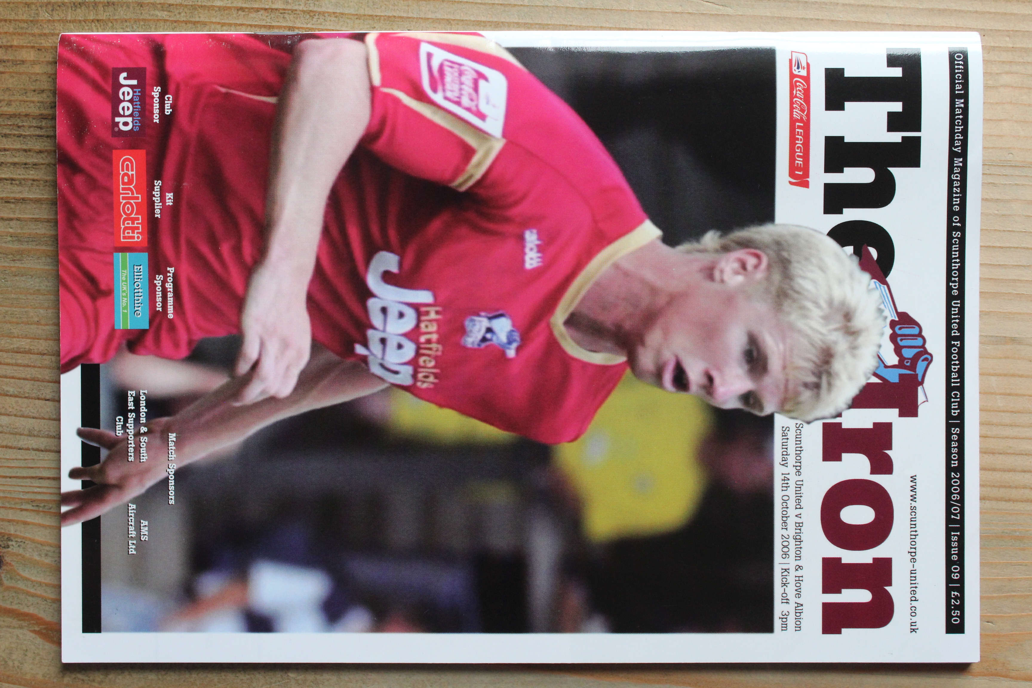 Scunthorpe United FC v Brighton & Hove Albion FC