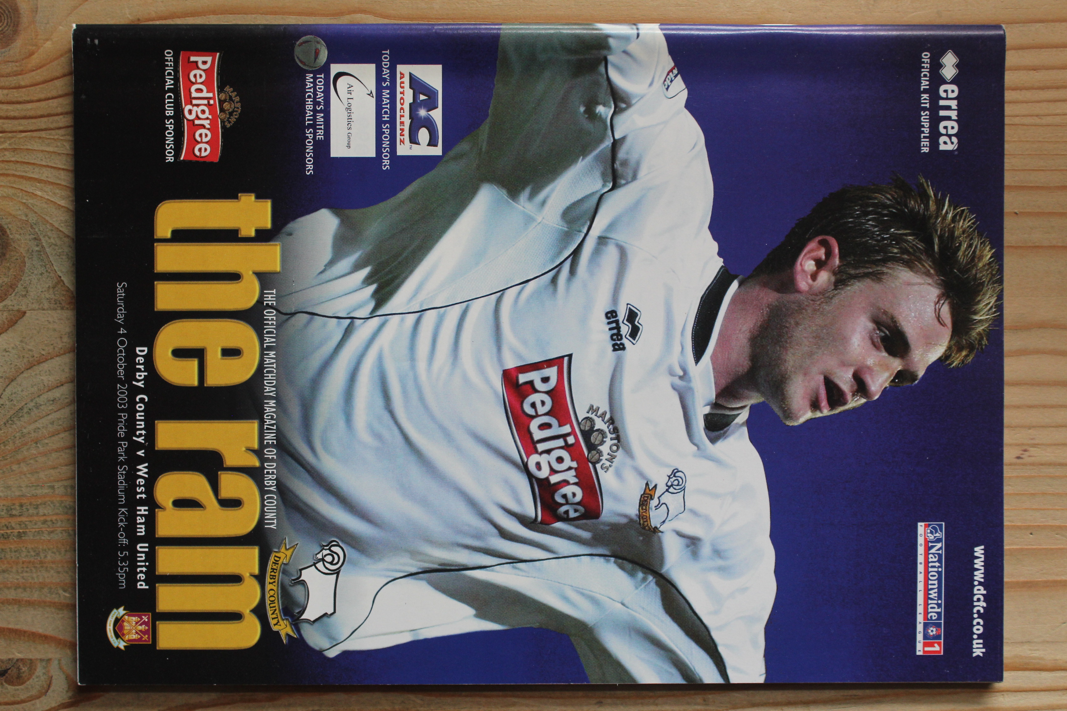 Derby County FC v West Ham United FC