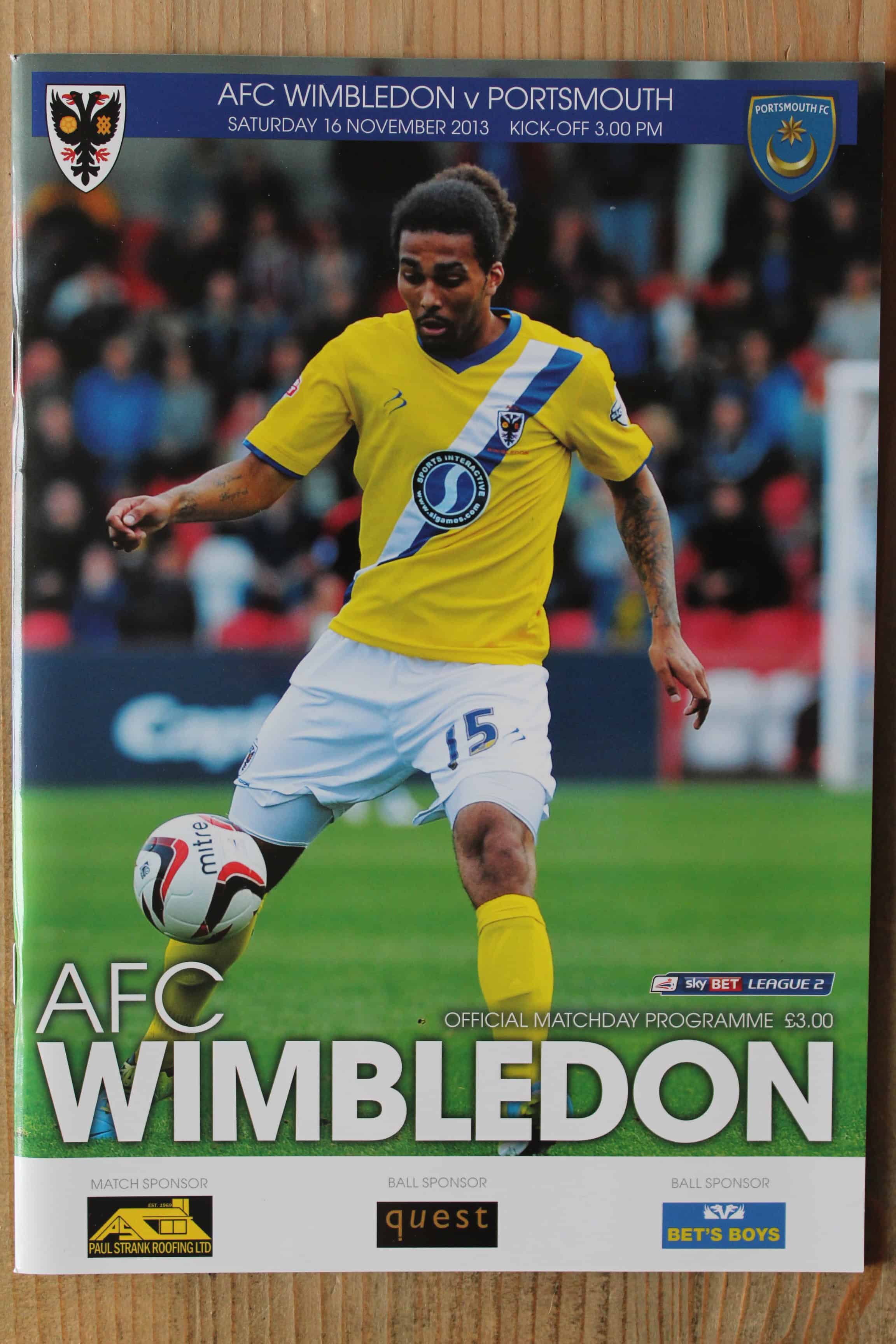 AFC Wimbledon FC v Portsmouth FC