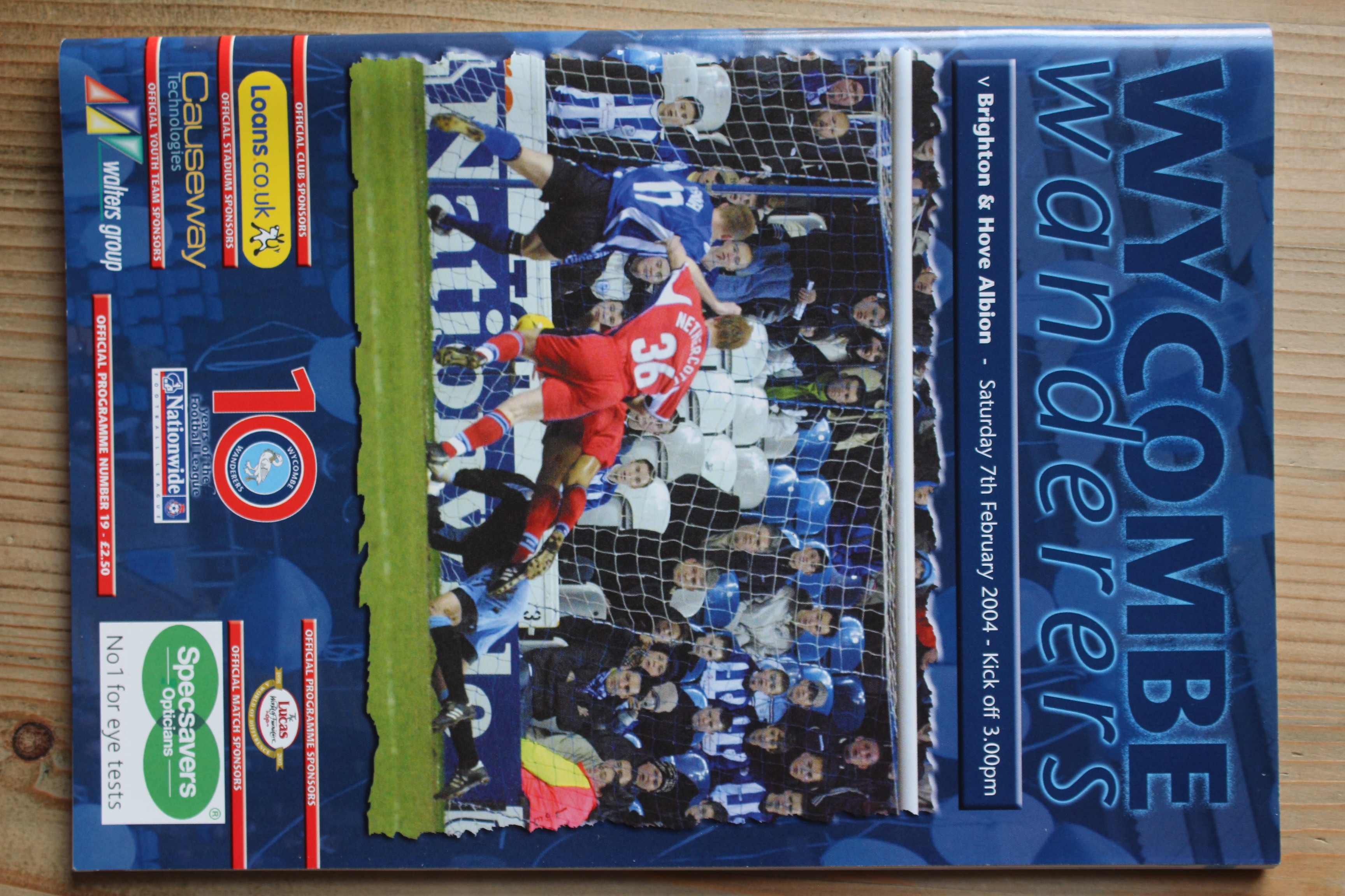 Wycombe Wanderers FC v Brighton & Hove Albion FC