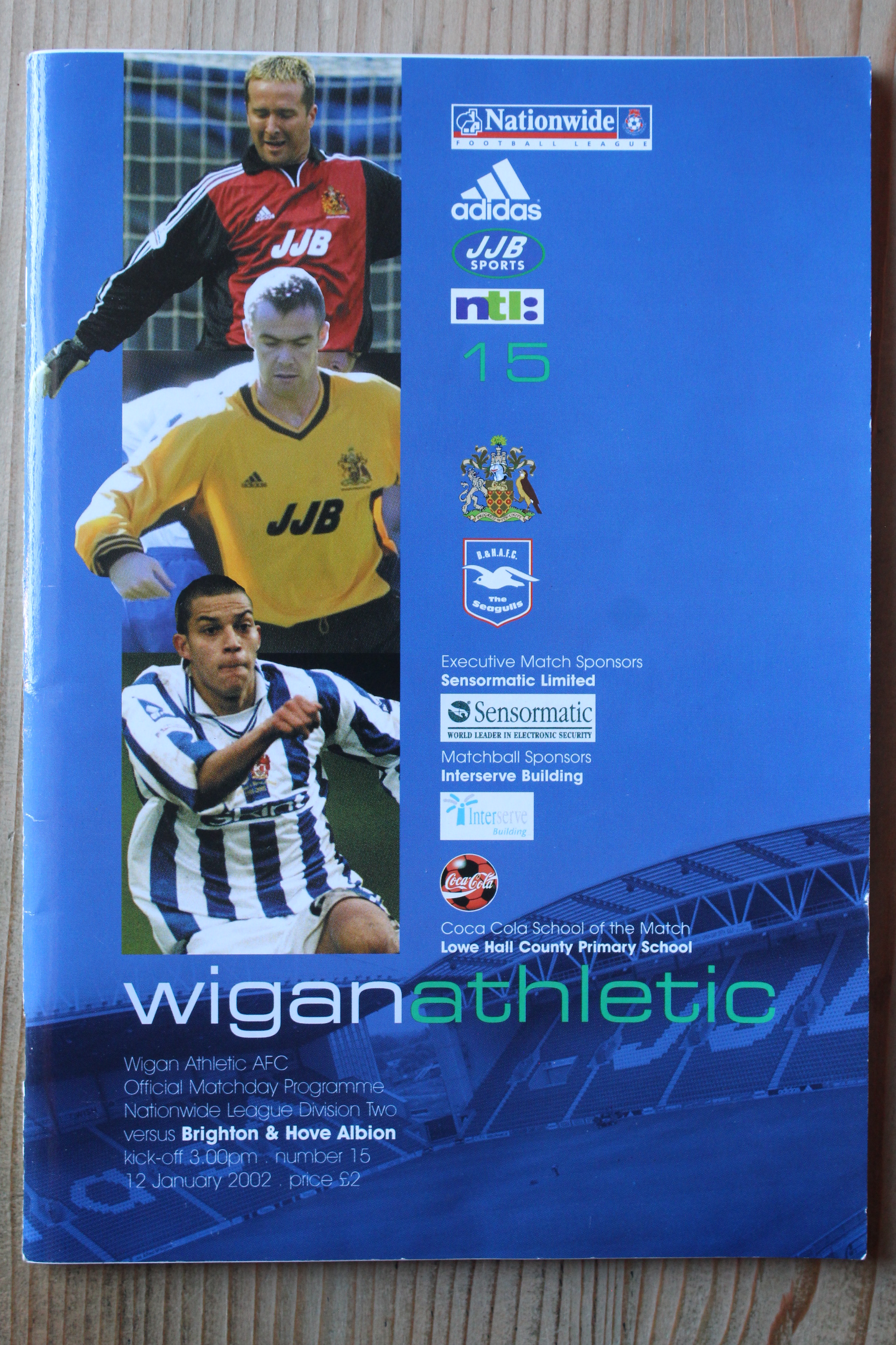 Wigan Athletic FC v Brighton & Hove Albion FC