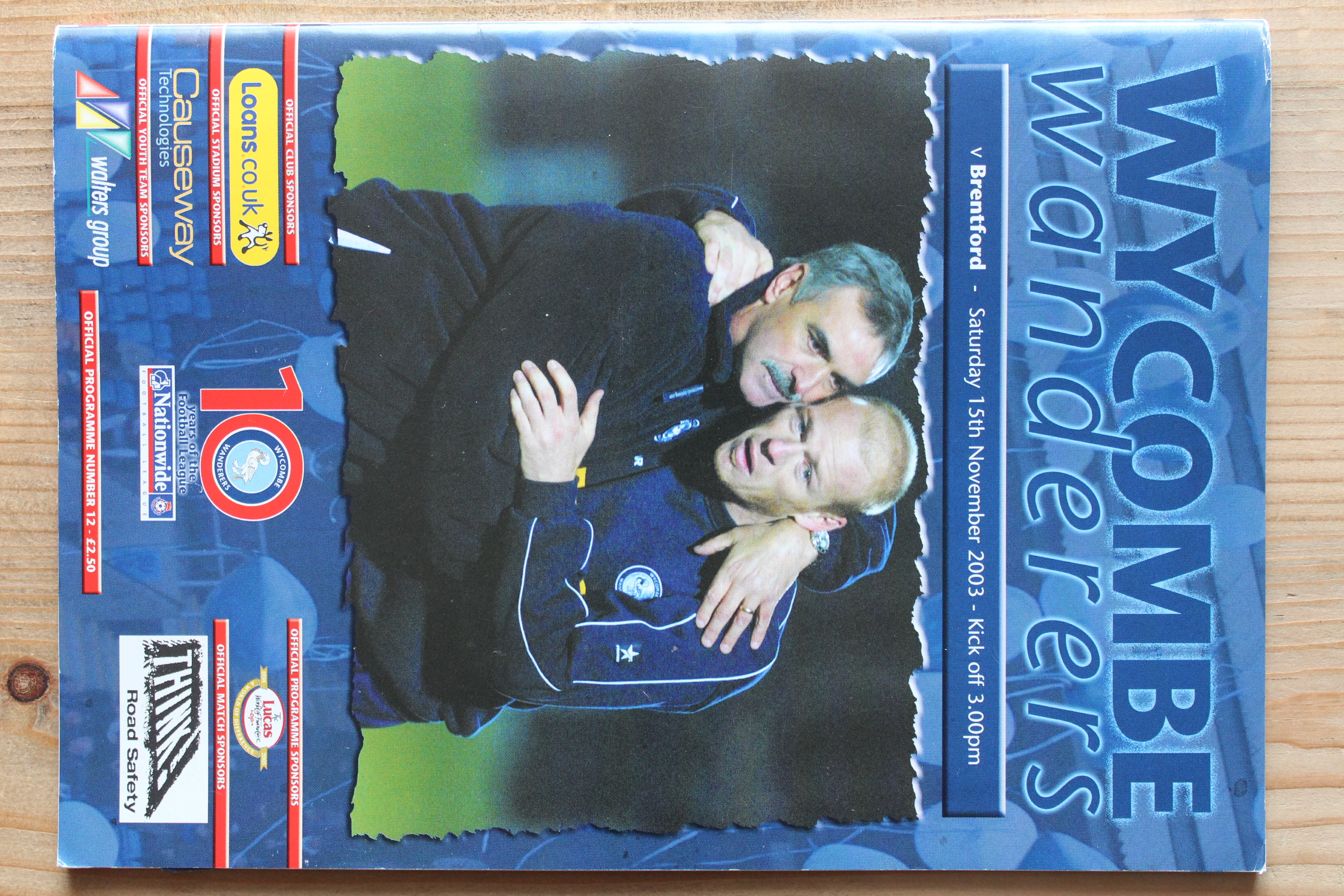 Wycombe Wanderers FC v Brentford FC