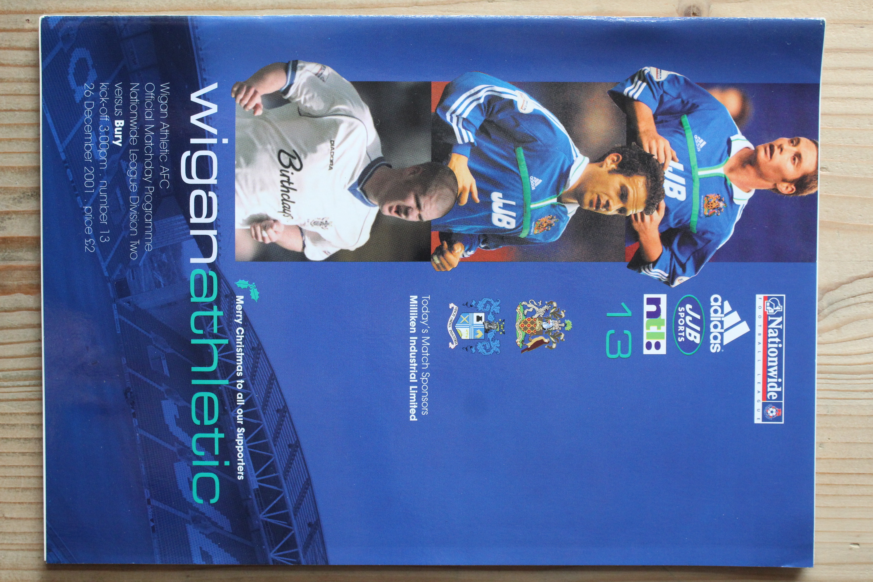 Wigan Athletic FC v Bury FC