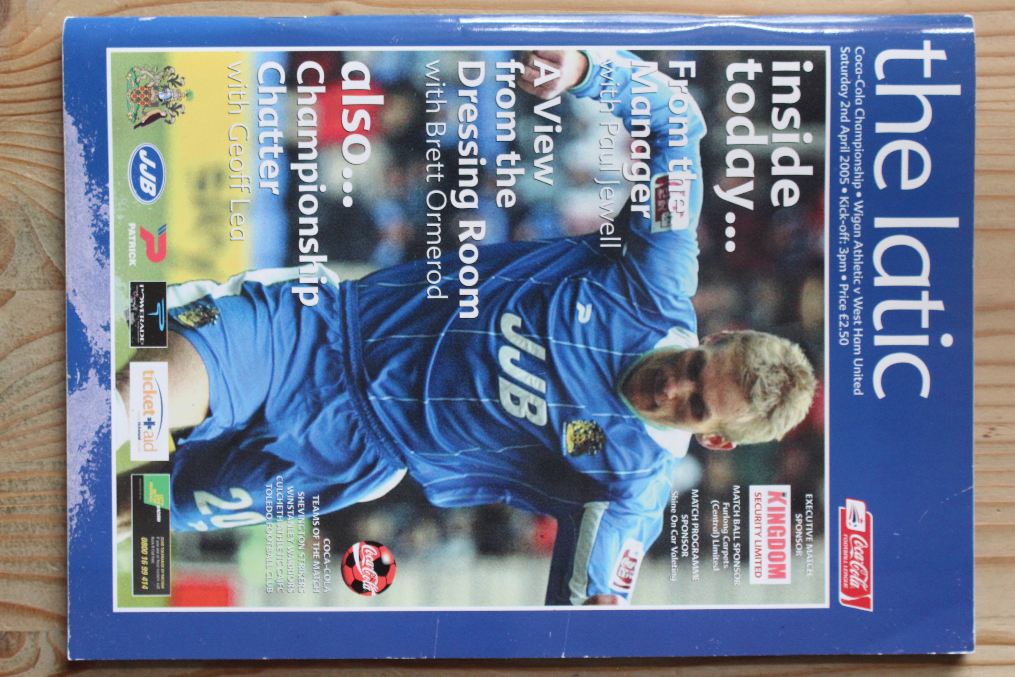 Wigan Athletic FC v West Ham United FC
