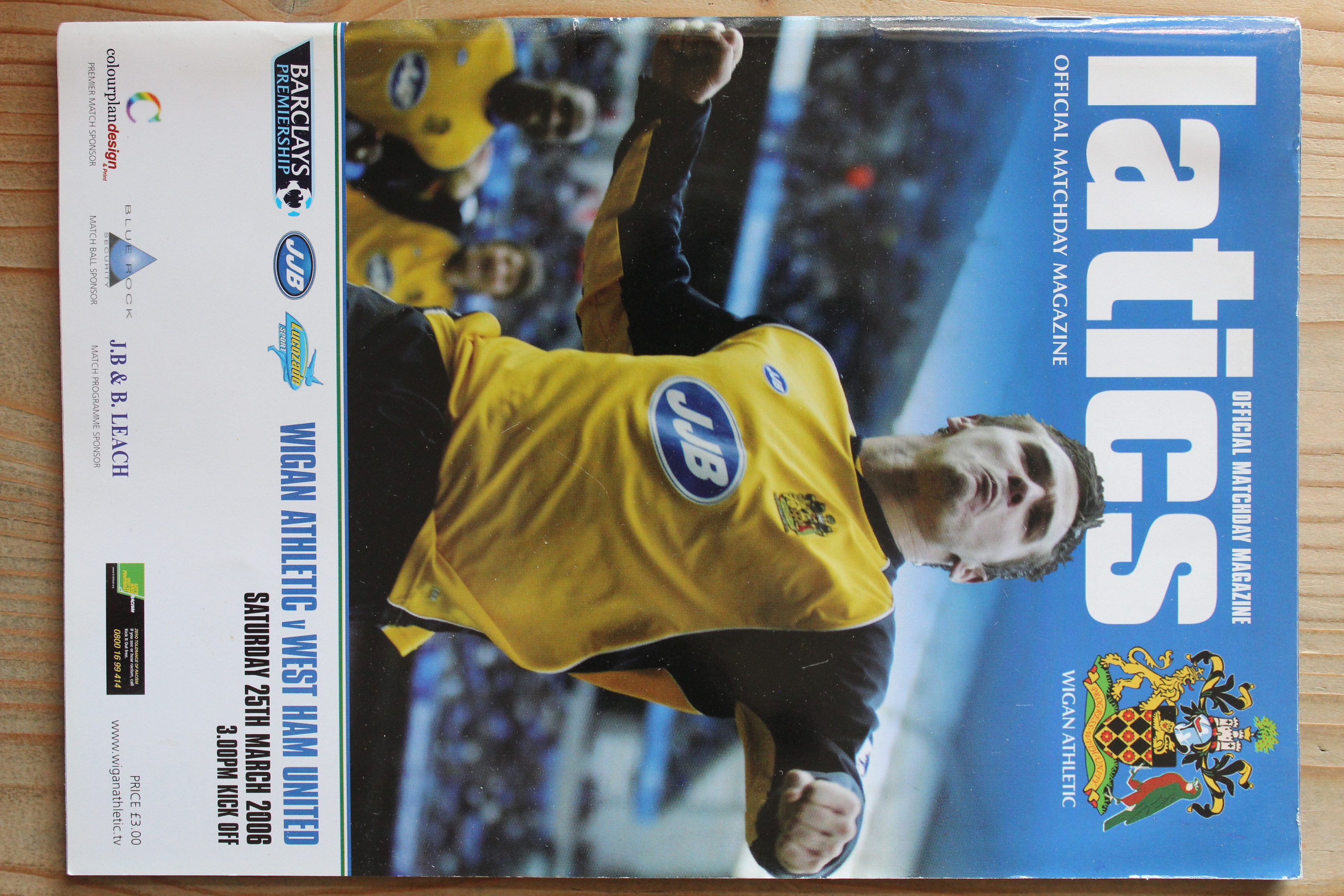 Wigan Athletic FC v West Ham United FC