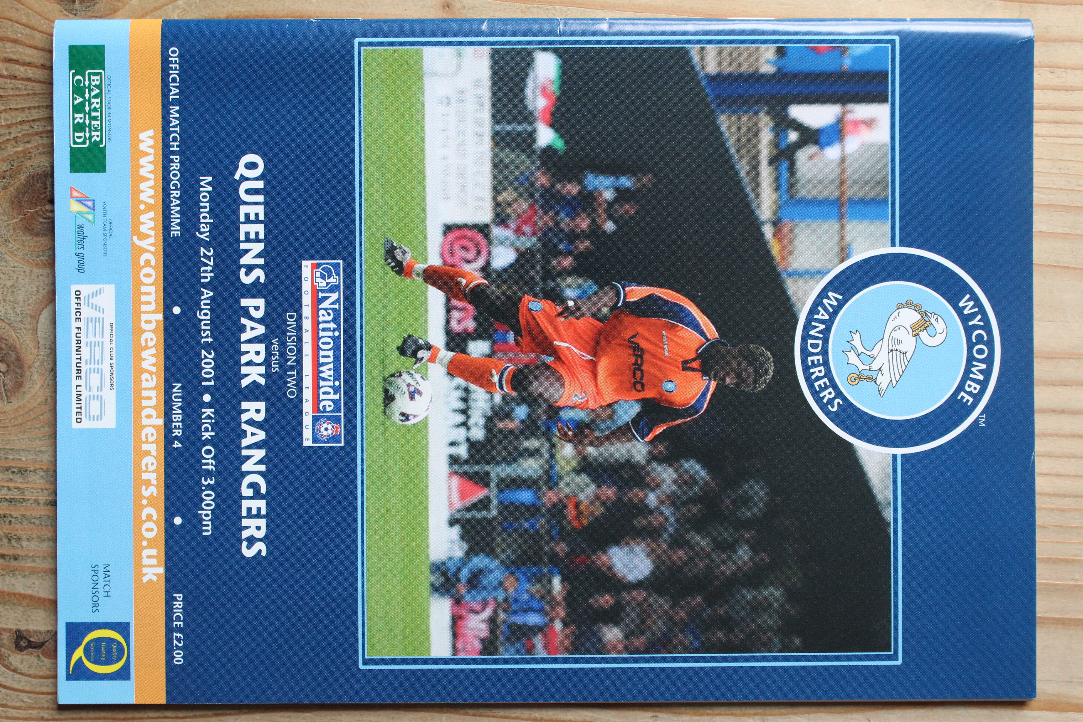 Wycombe Wanderers FC v Queens Park Rangers FC