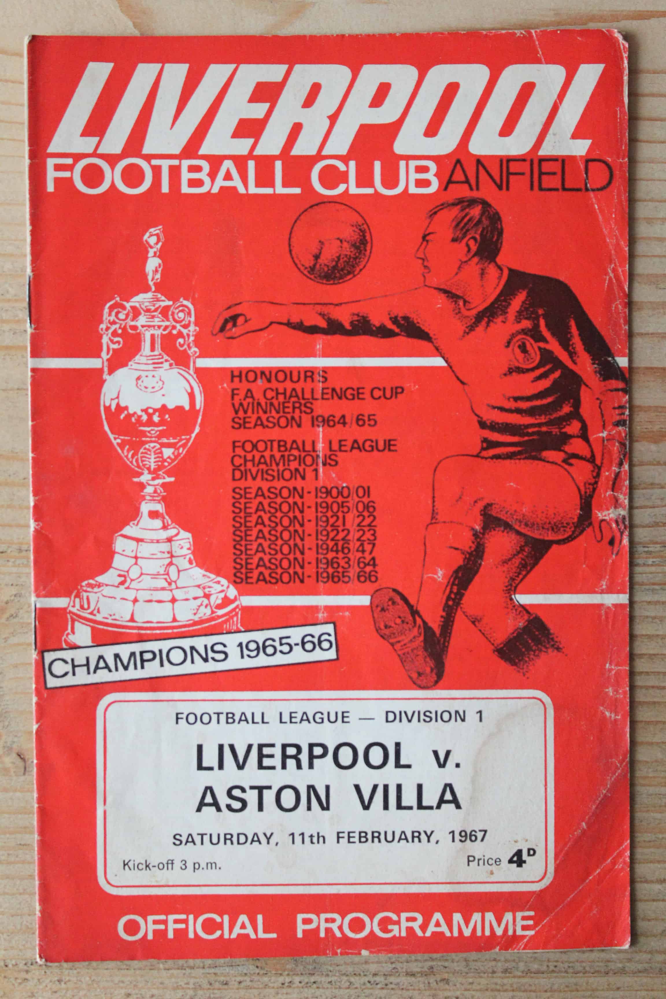 Liverpool FC v Aston Villa FC