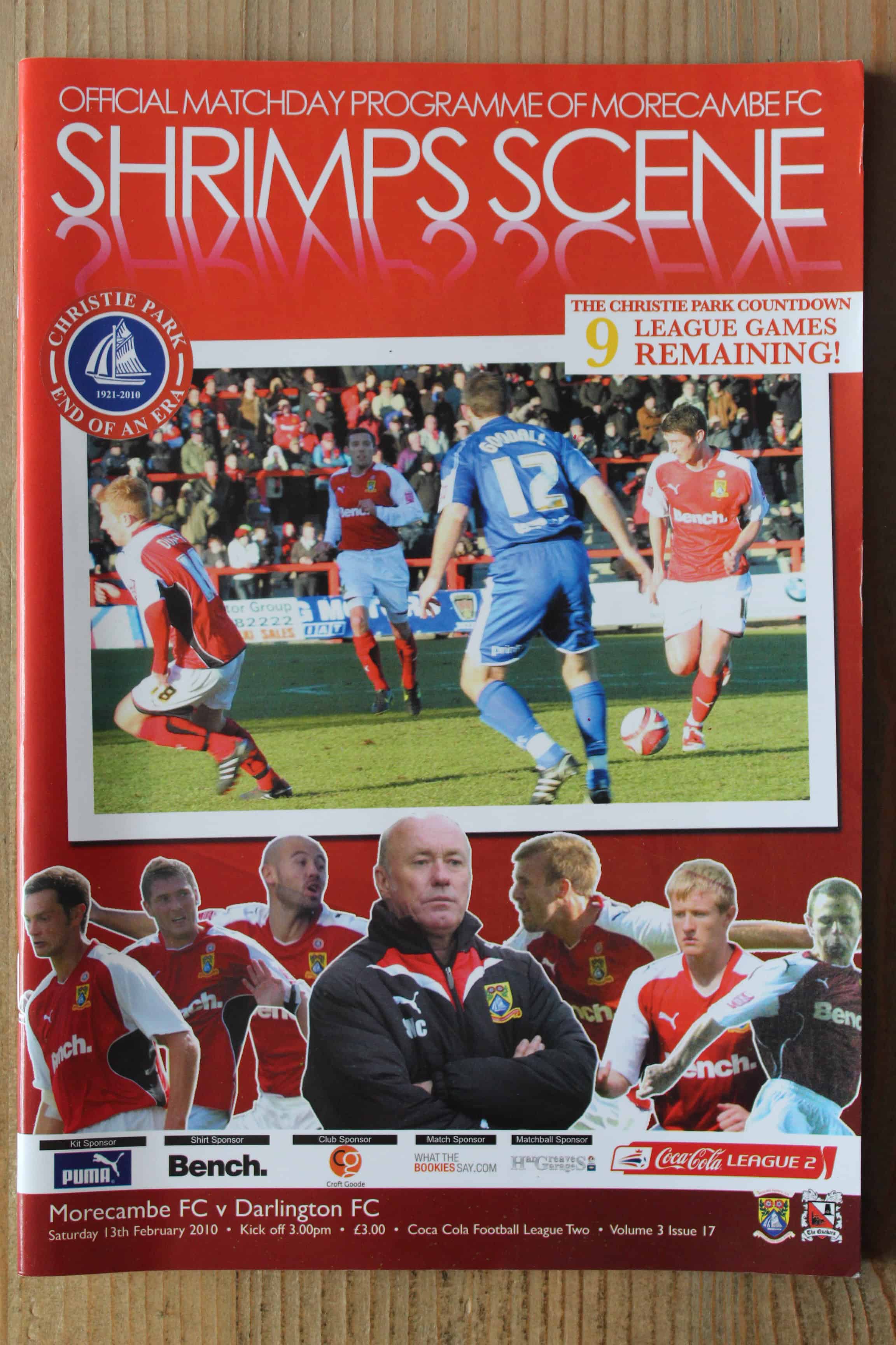 Morecambe FC v Darlington FC