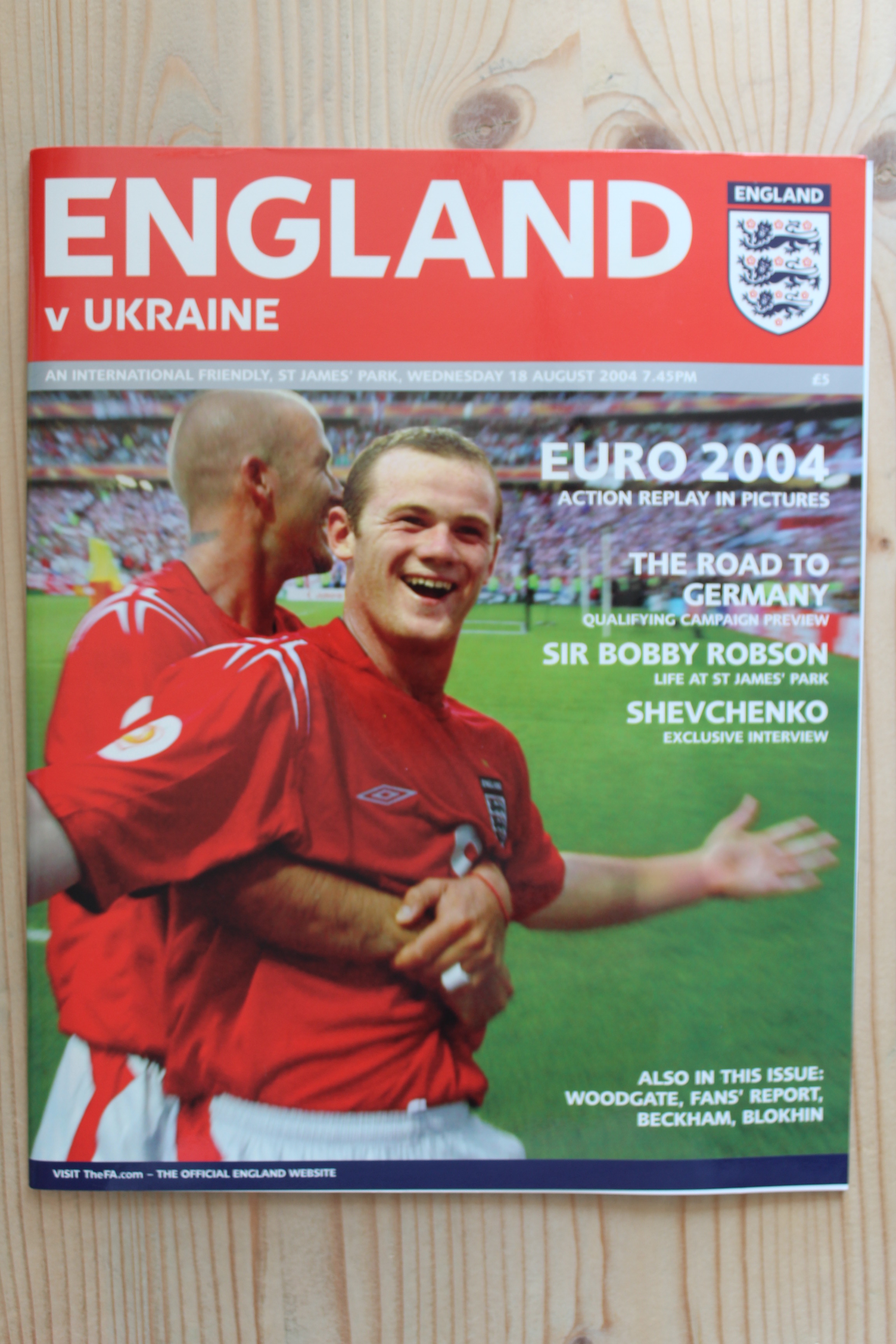 England v Ukraine