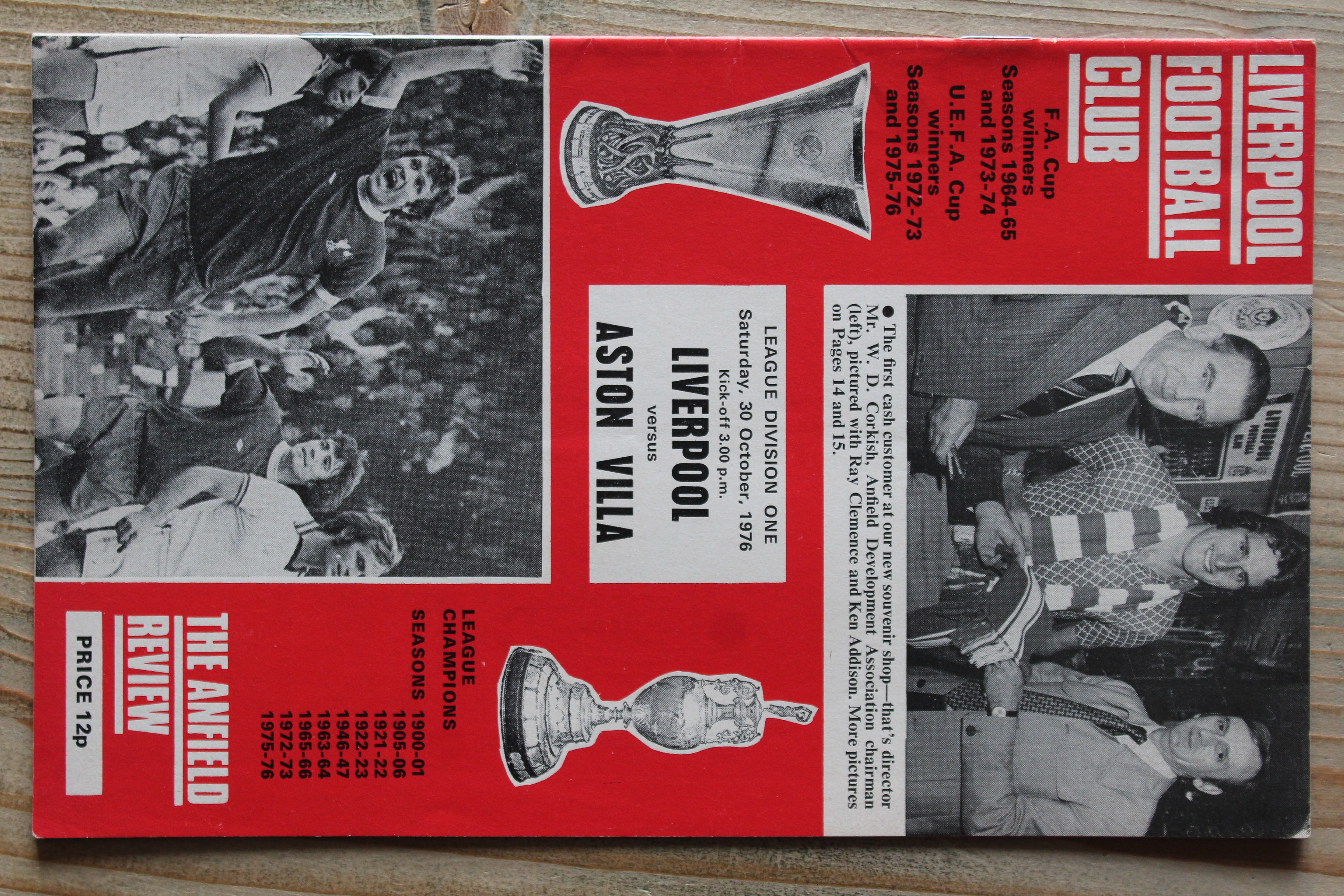 Liverpool FC v Aston Villa FC