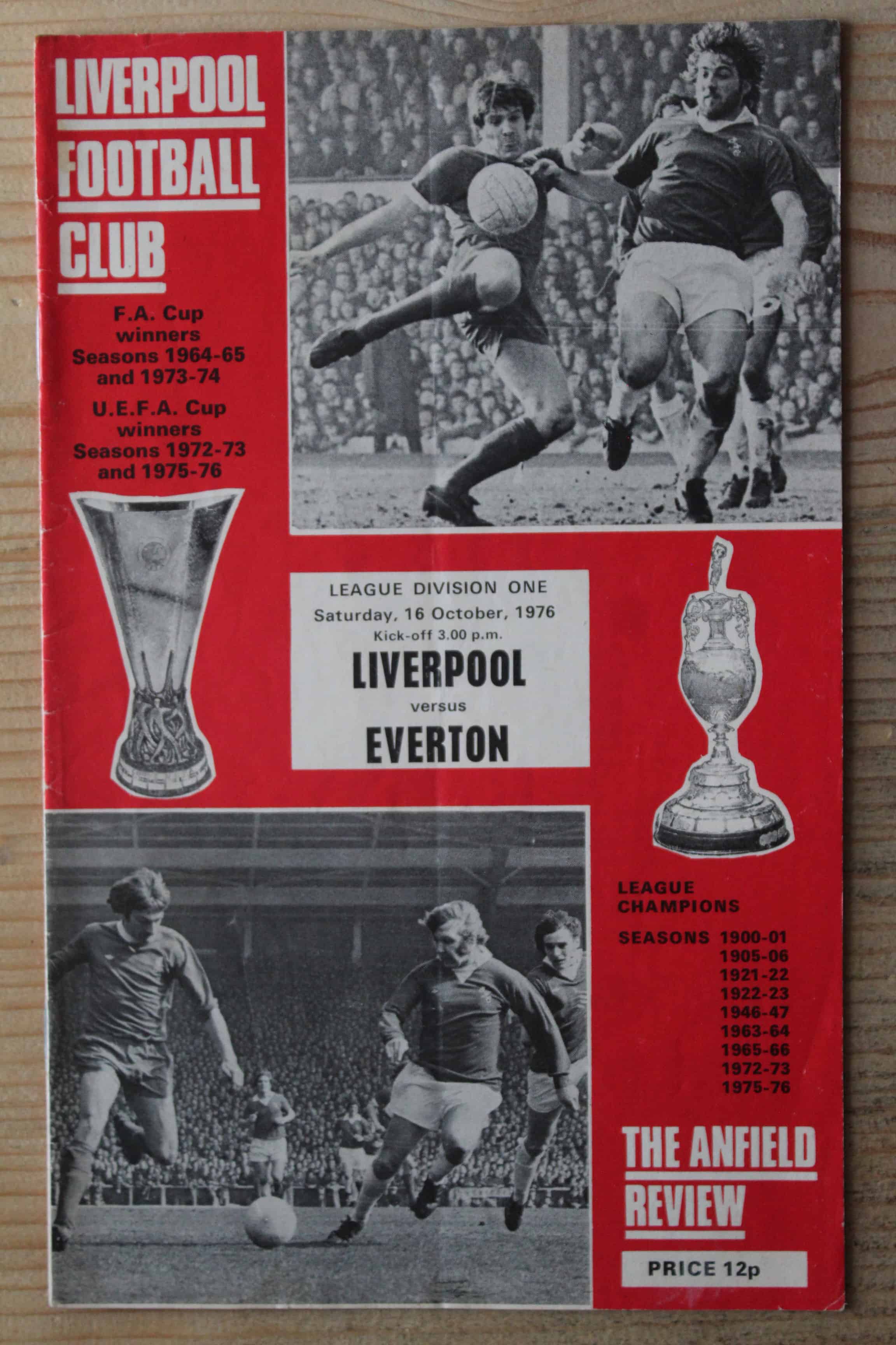 Liverpool FC v Everton FC