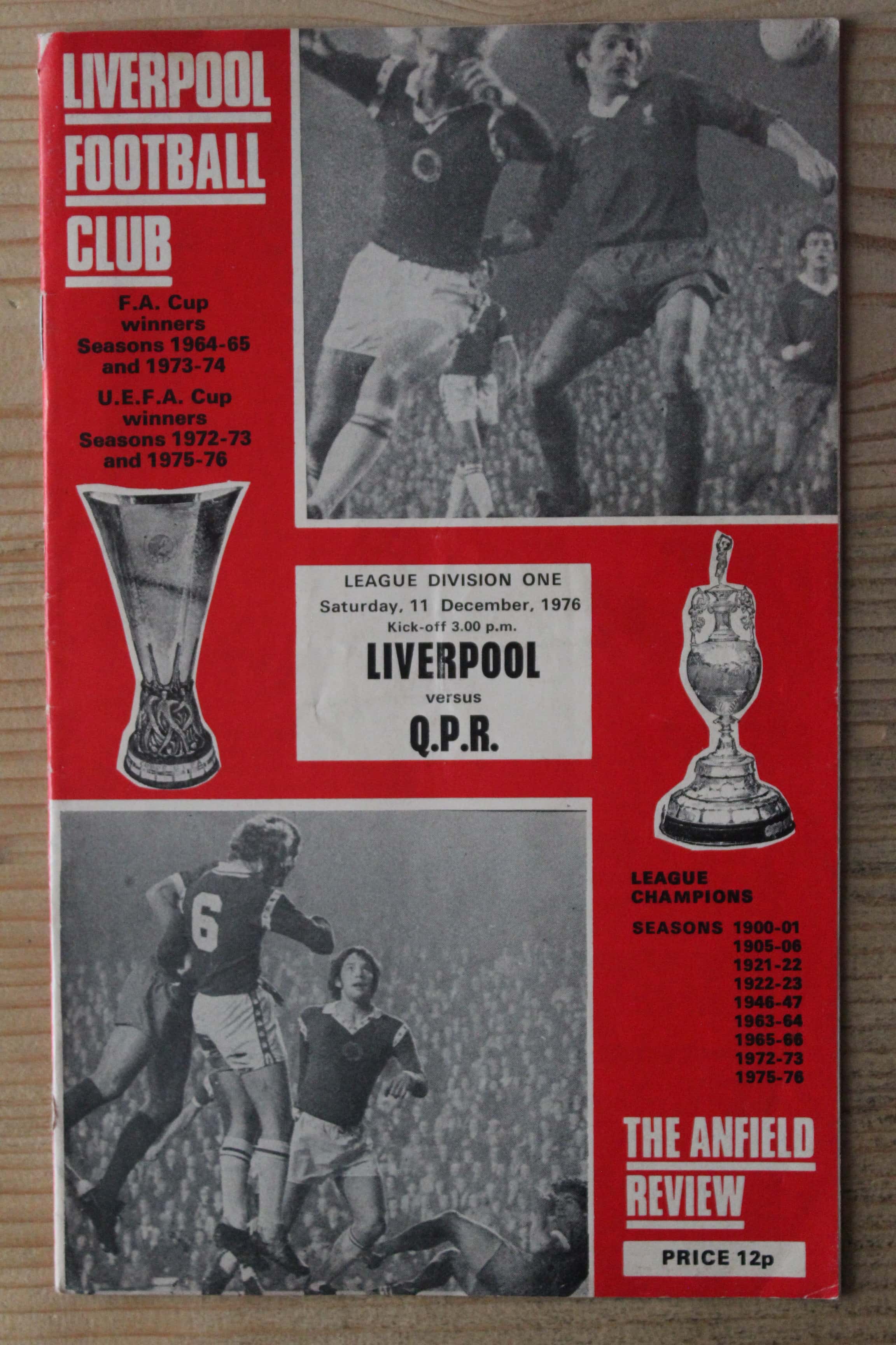Liverpool FC v Queens Park Rangers FC