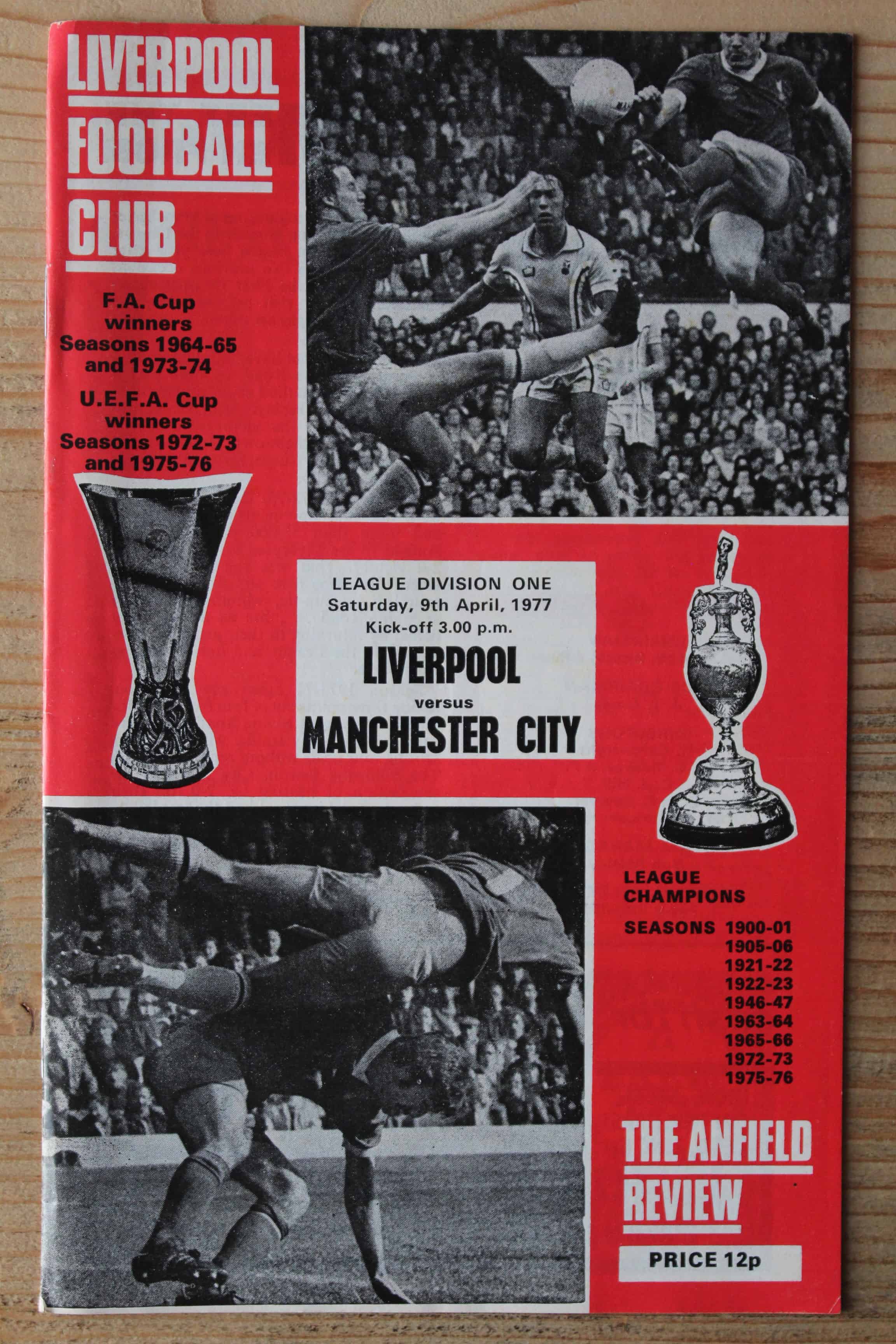 Liverpool FC v Manchester City FC