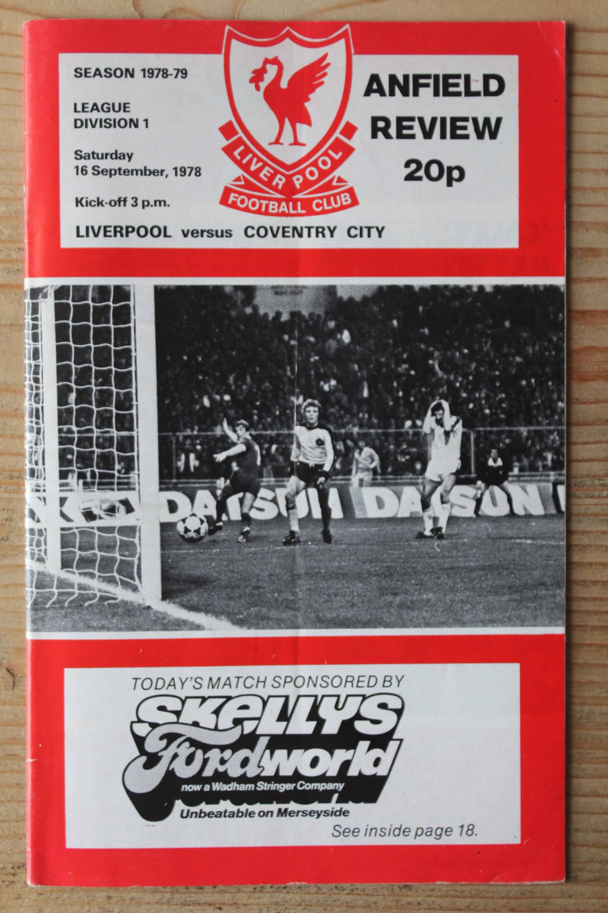 Liverpool FC v Coventry City FC