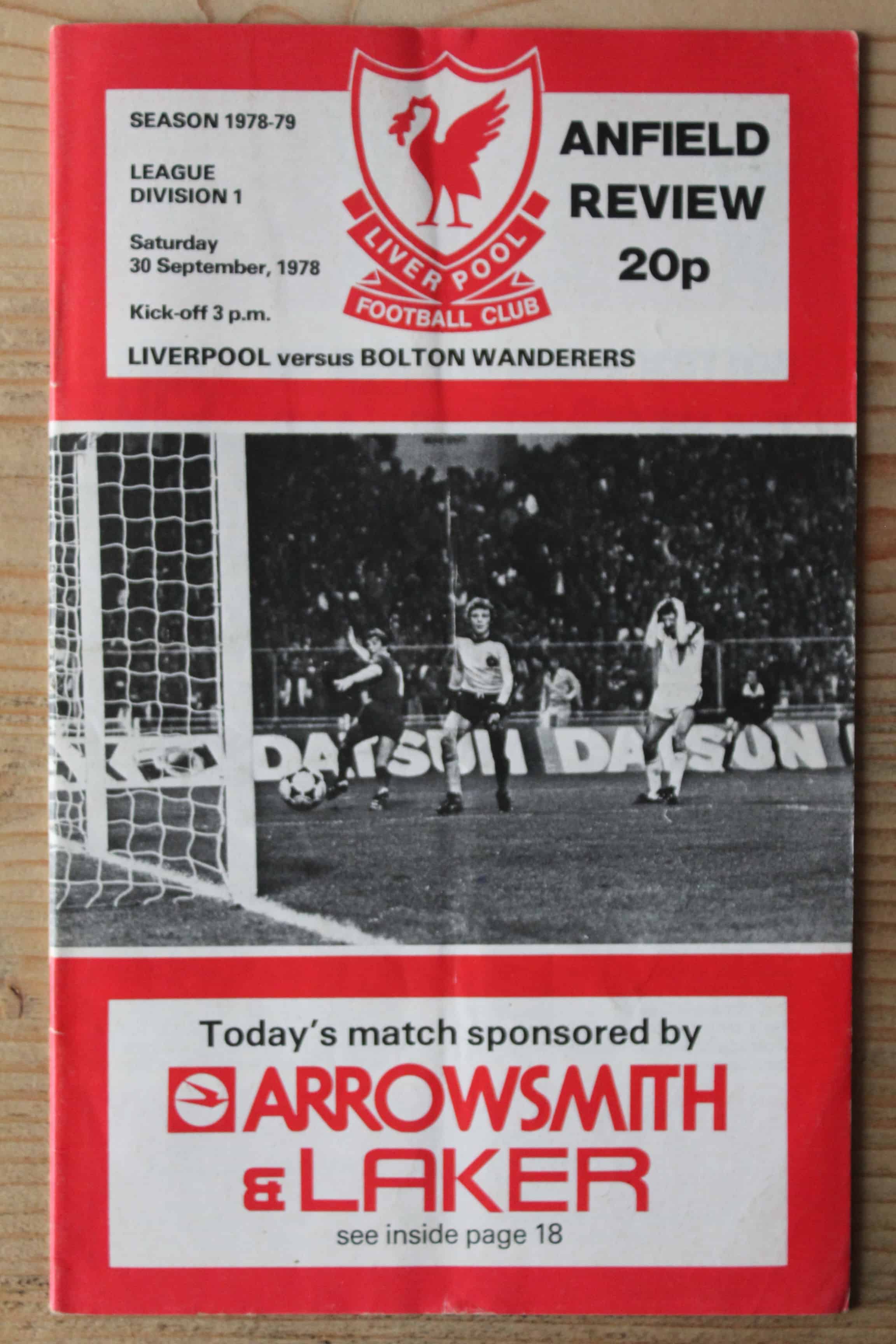 Liverpool FC v Bolton Wanderers FC