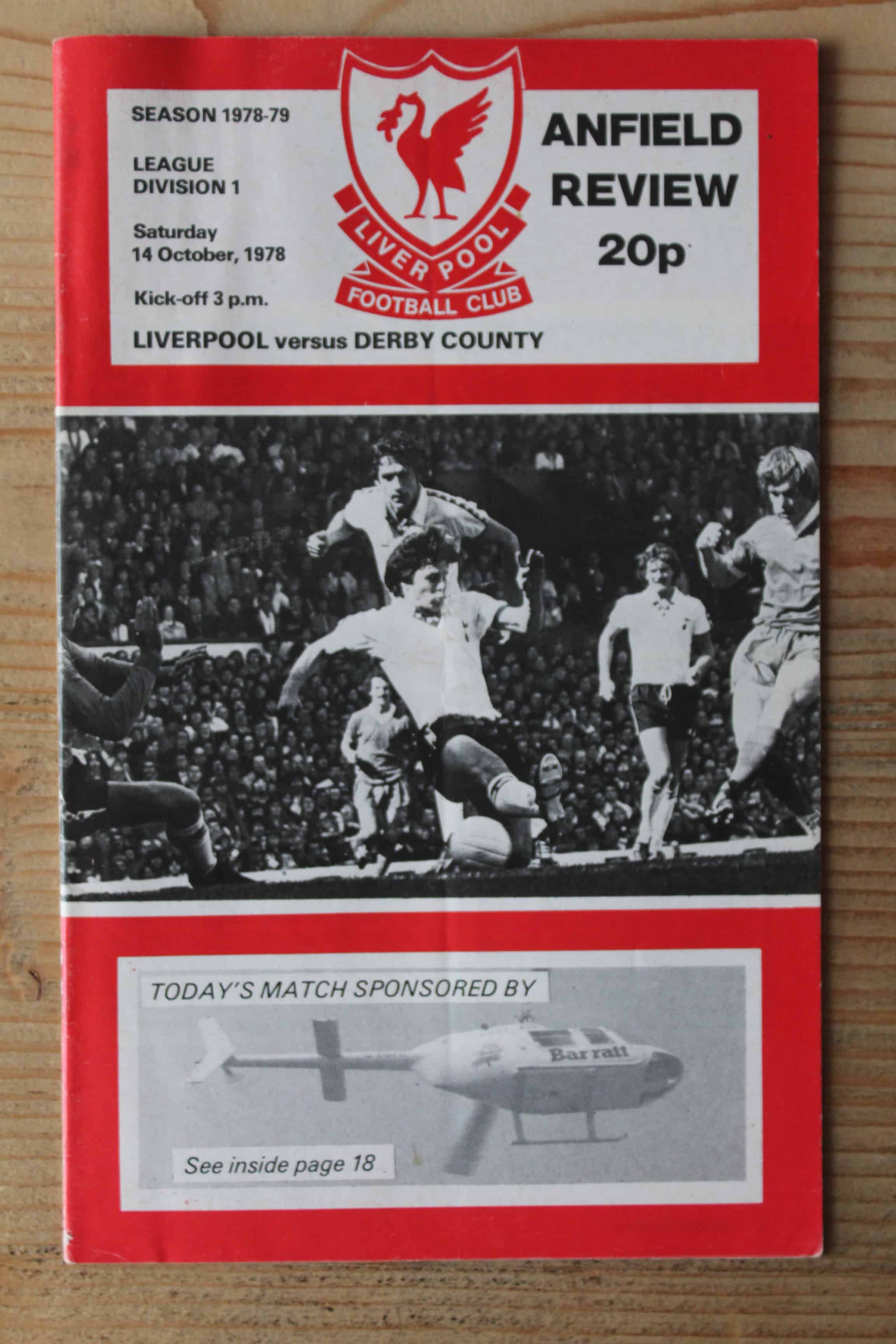 Liverpool FC v Derby County FC