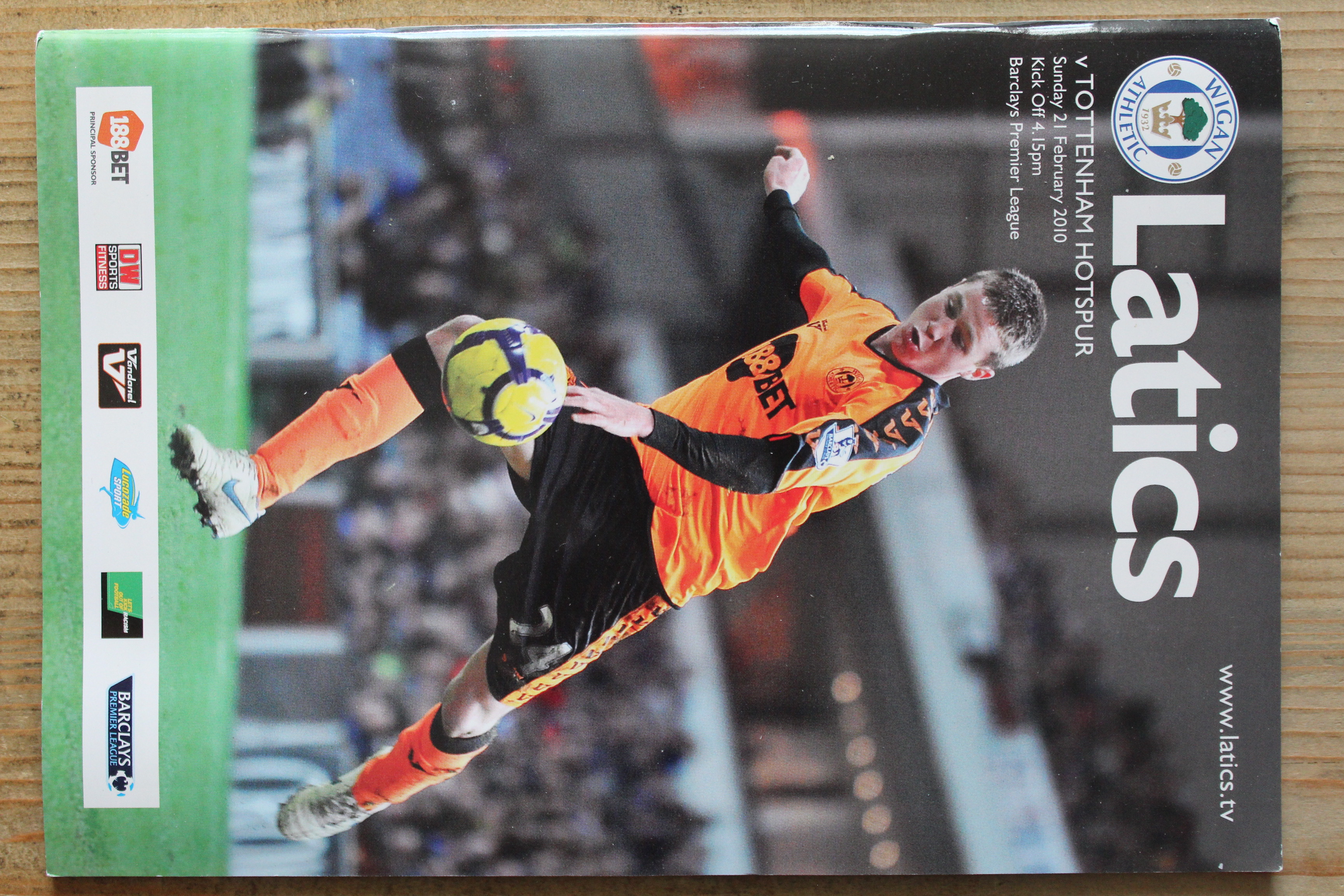 Wigan Athletic FC v Tottenham Hotspur FC