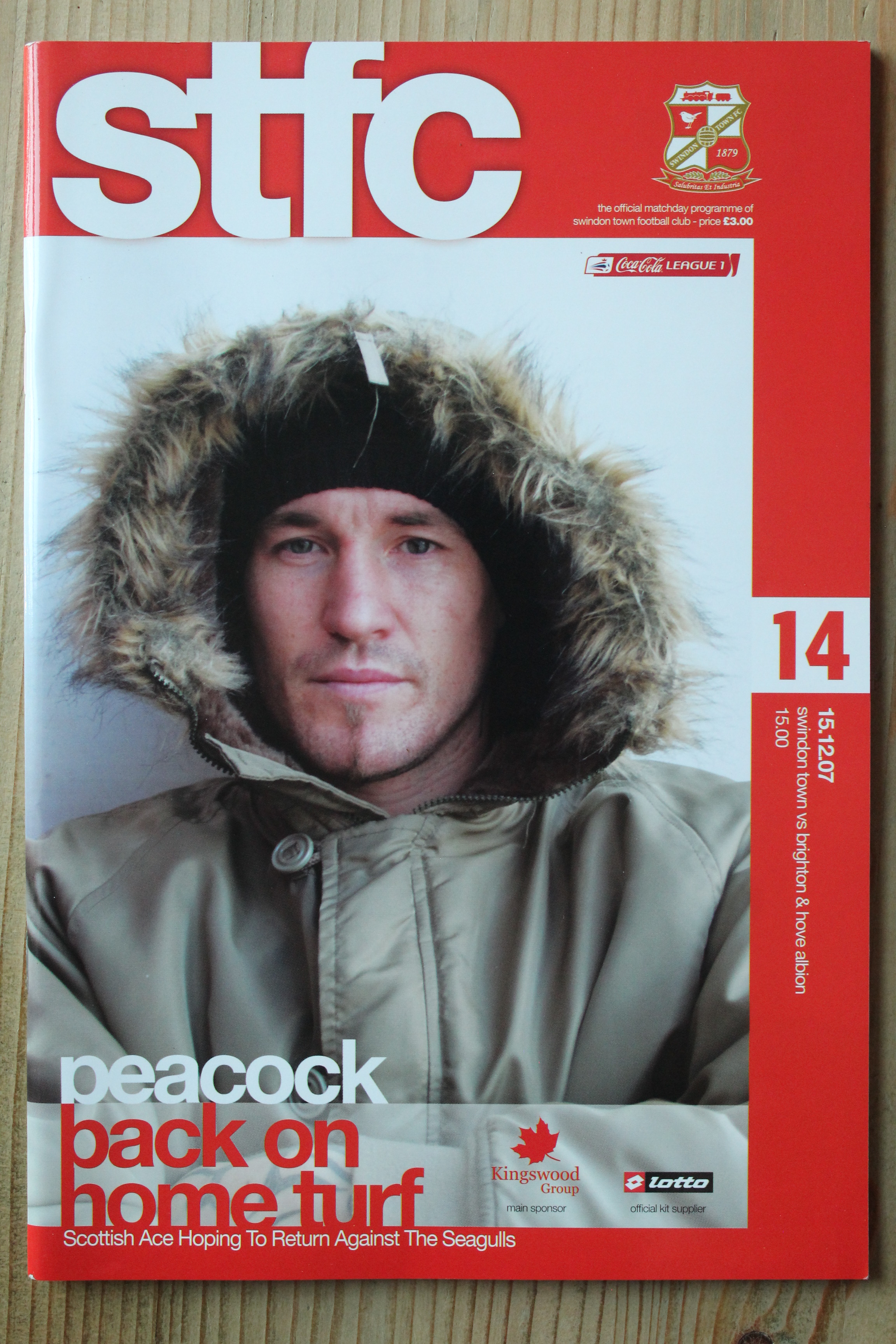 Swindon Town FC v Brighton & Hove Albion FC