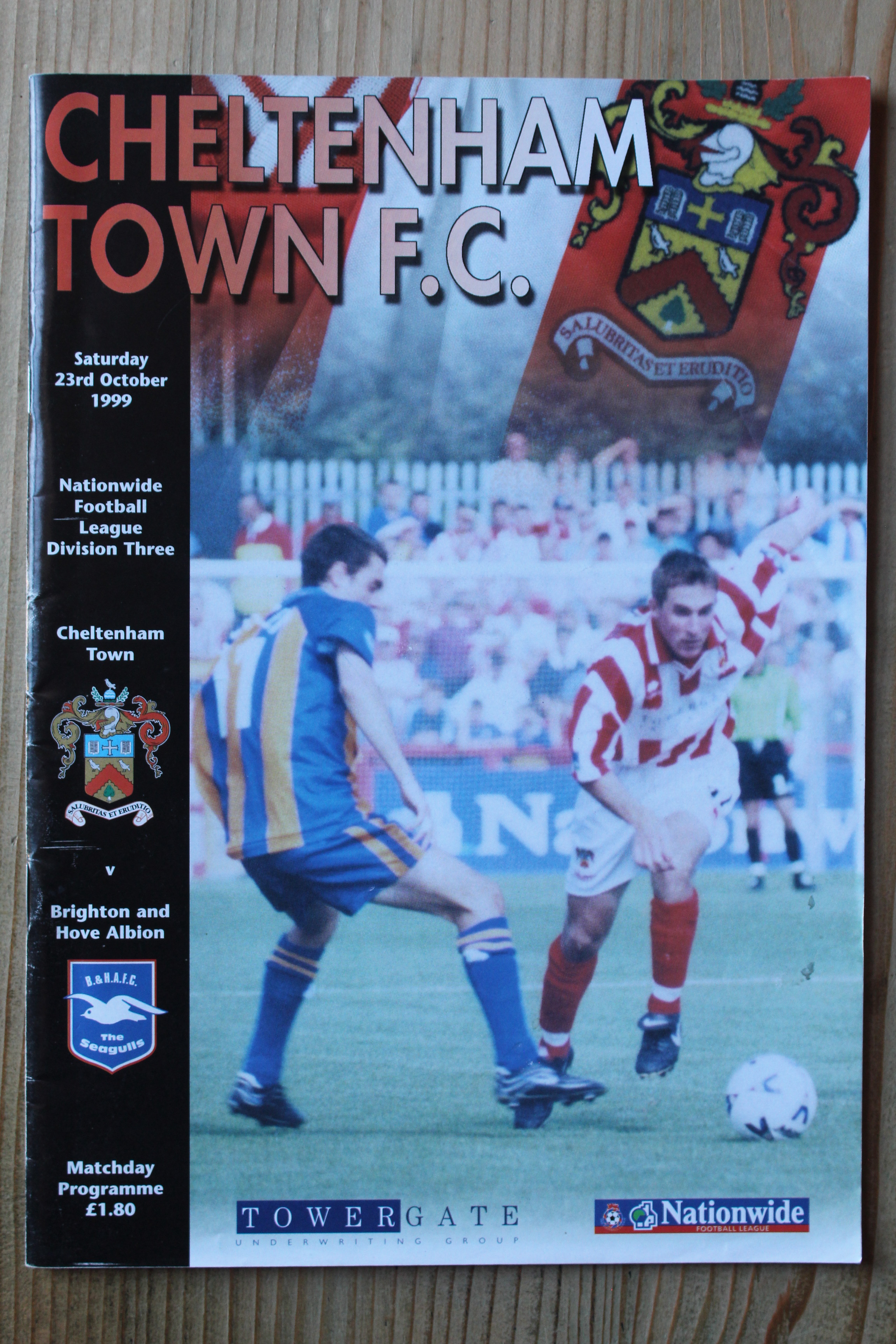 Cheltenham Town FC v Brighton & Hove Albion FC