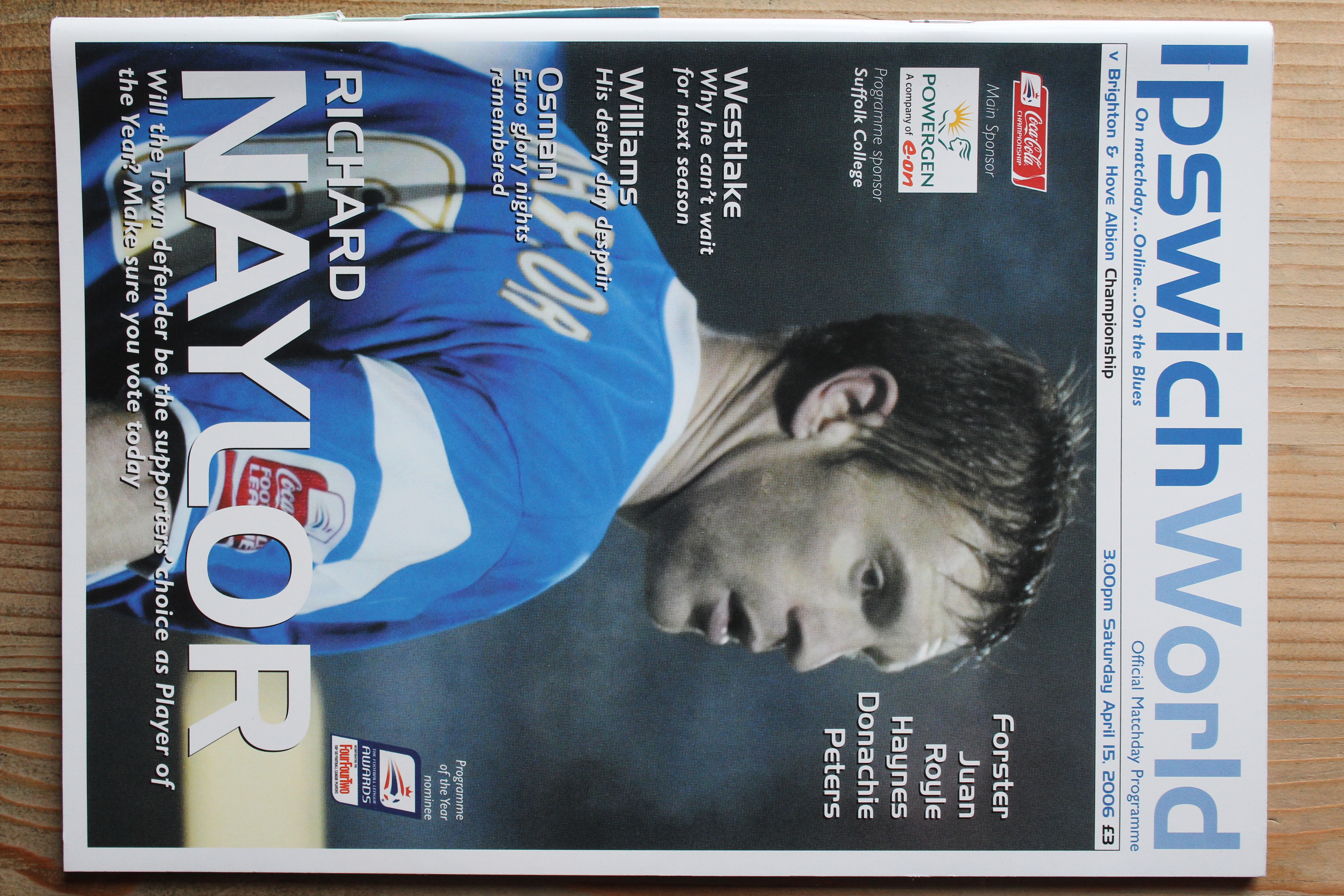 Ipswich Town FC v Brighton & Hove Albion FC