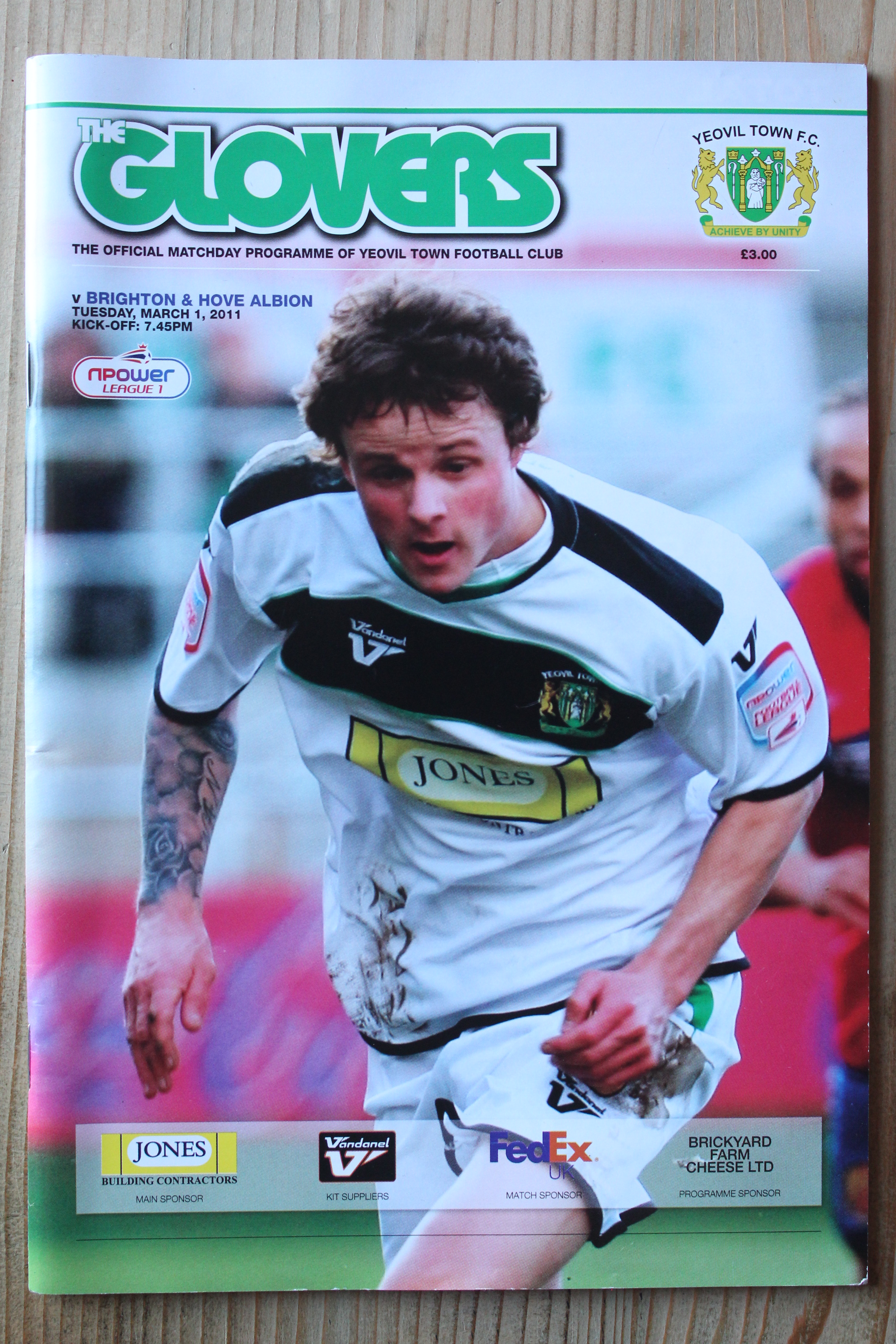 Yeovil Town FC v Brighton & Hove Albion FC