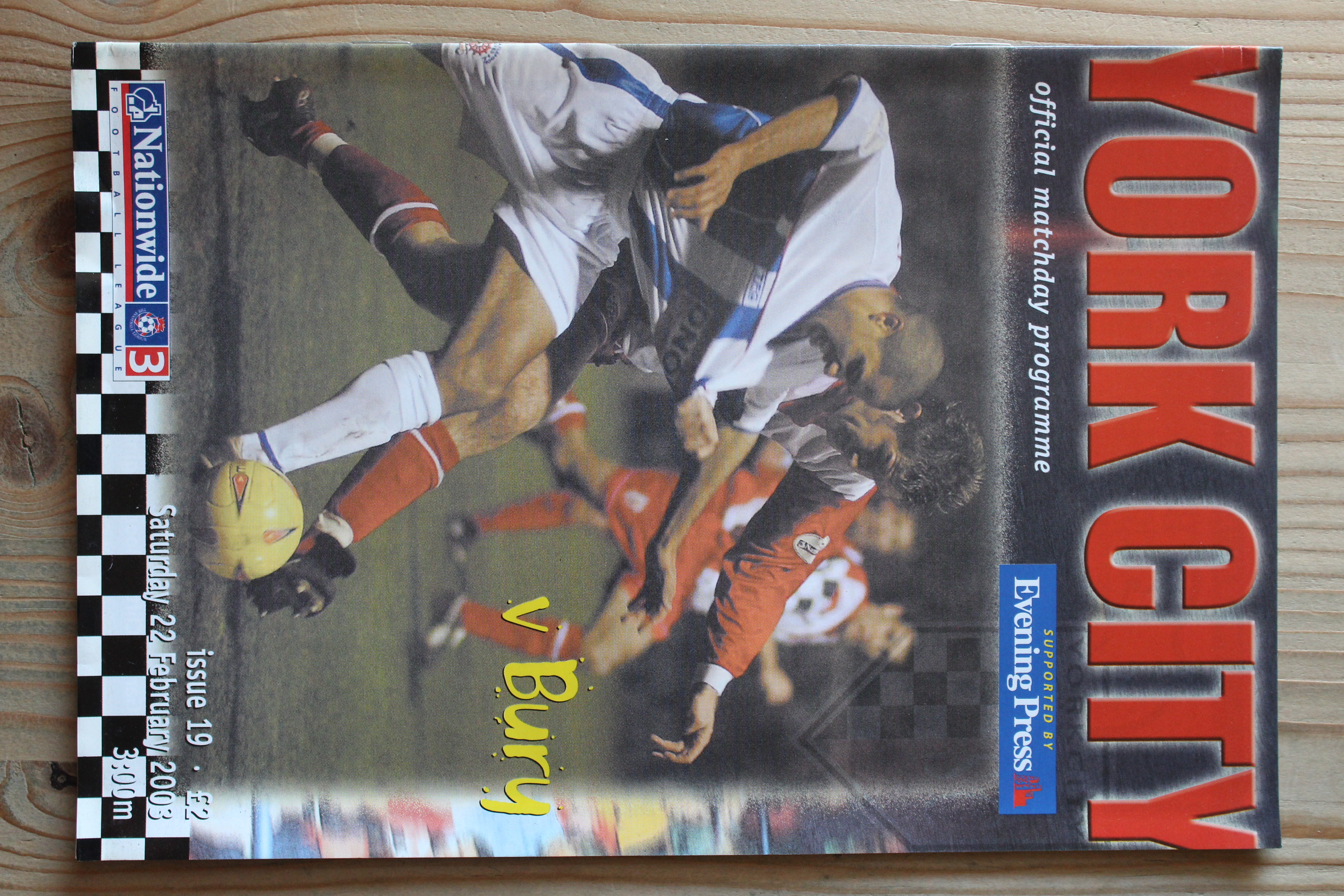 York City FC v Bury FC