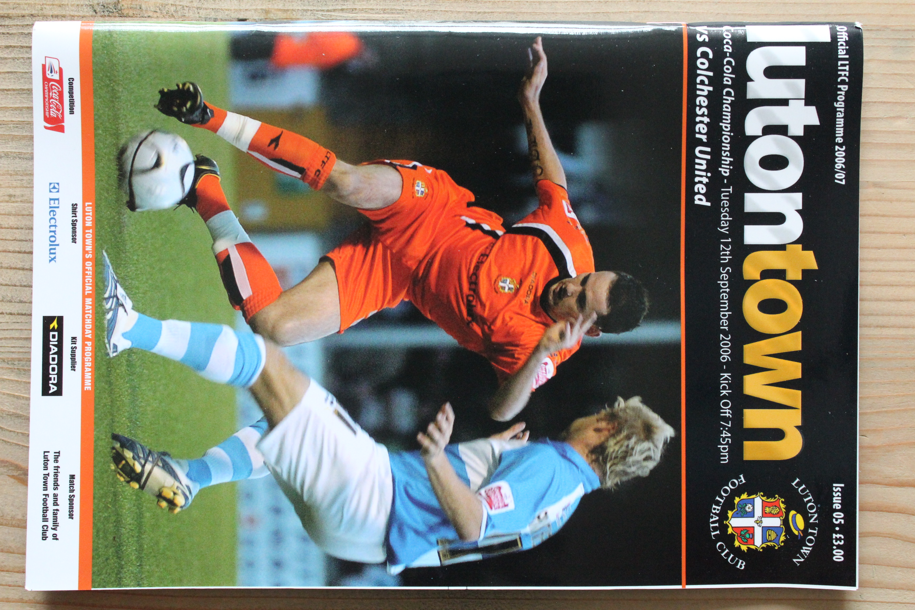 Luton Town FC v Colchester United FC