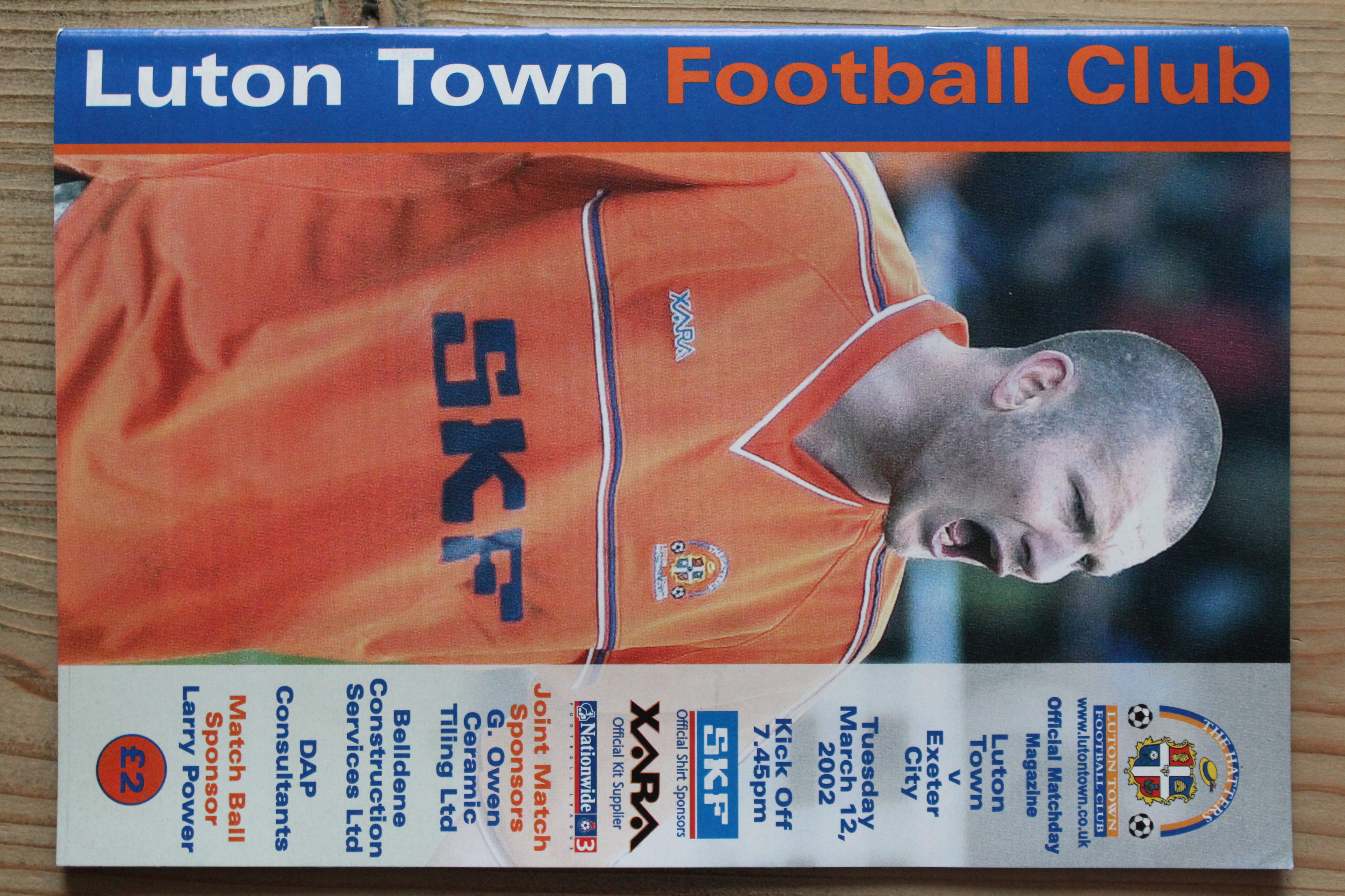 Luton Town FC v Exeter City FC