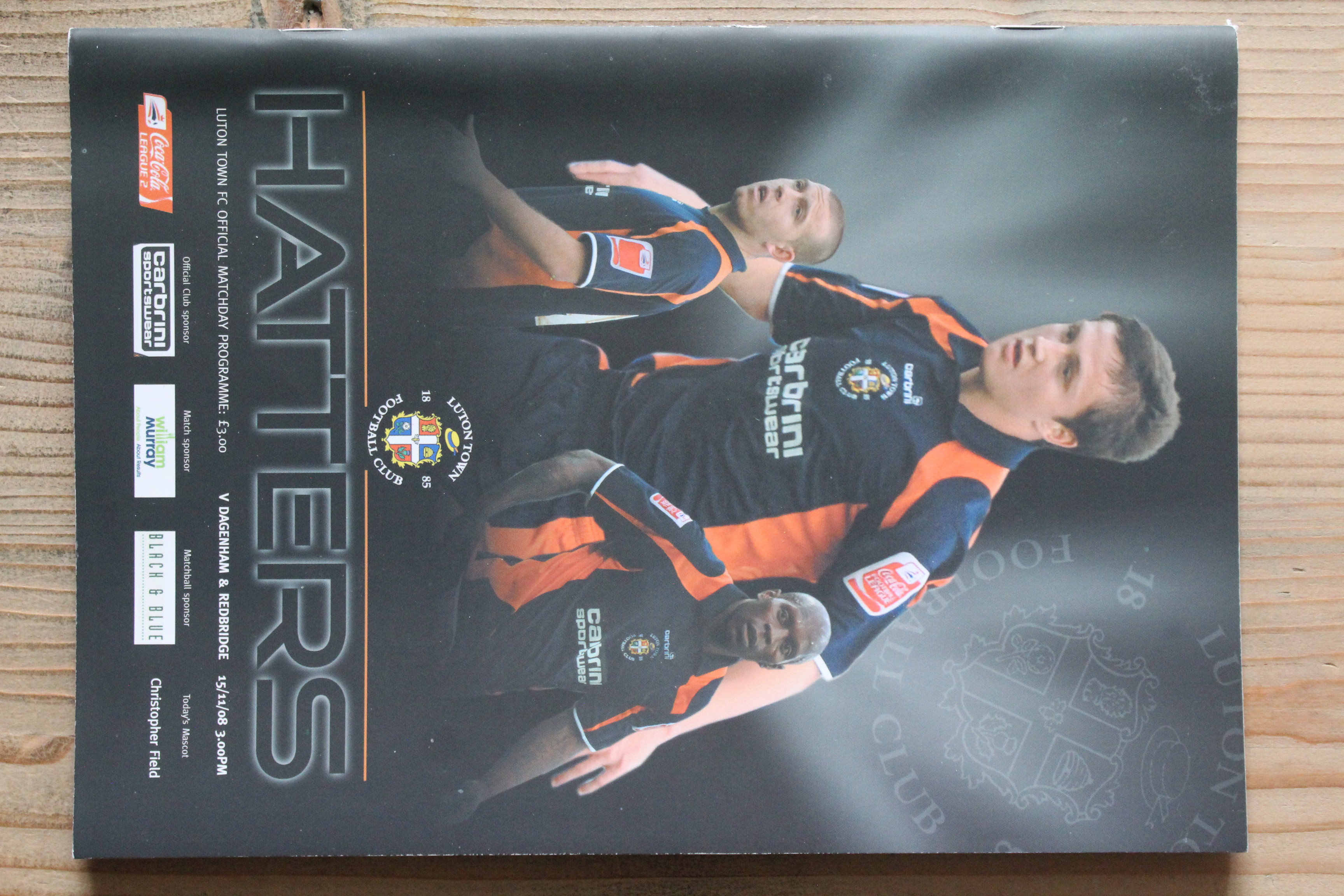 Luton Town FC v Dagenham & Redbridge