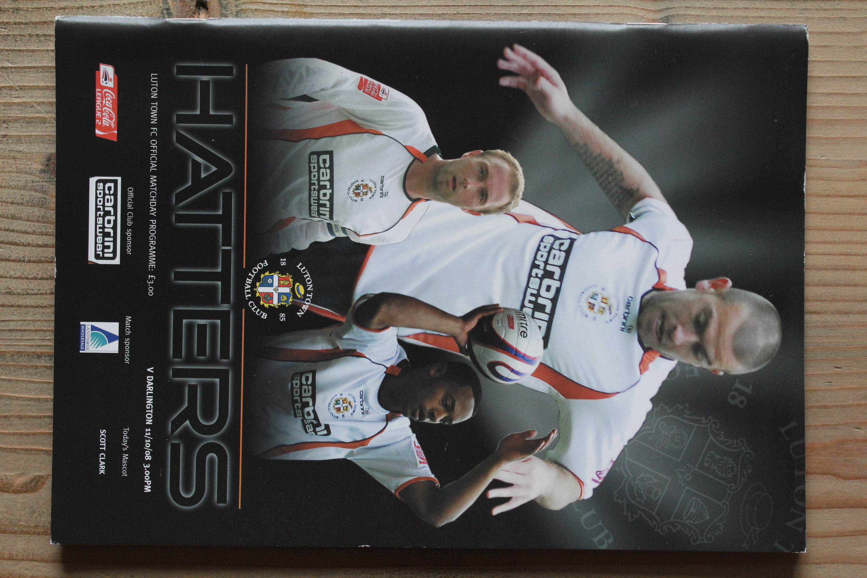 Luton Town FC v Darlington FC