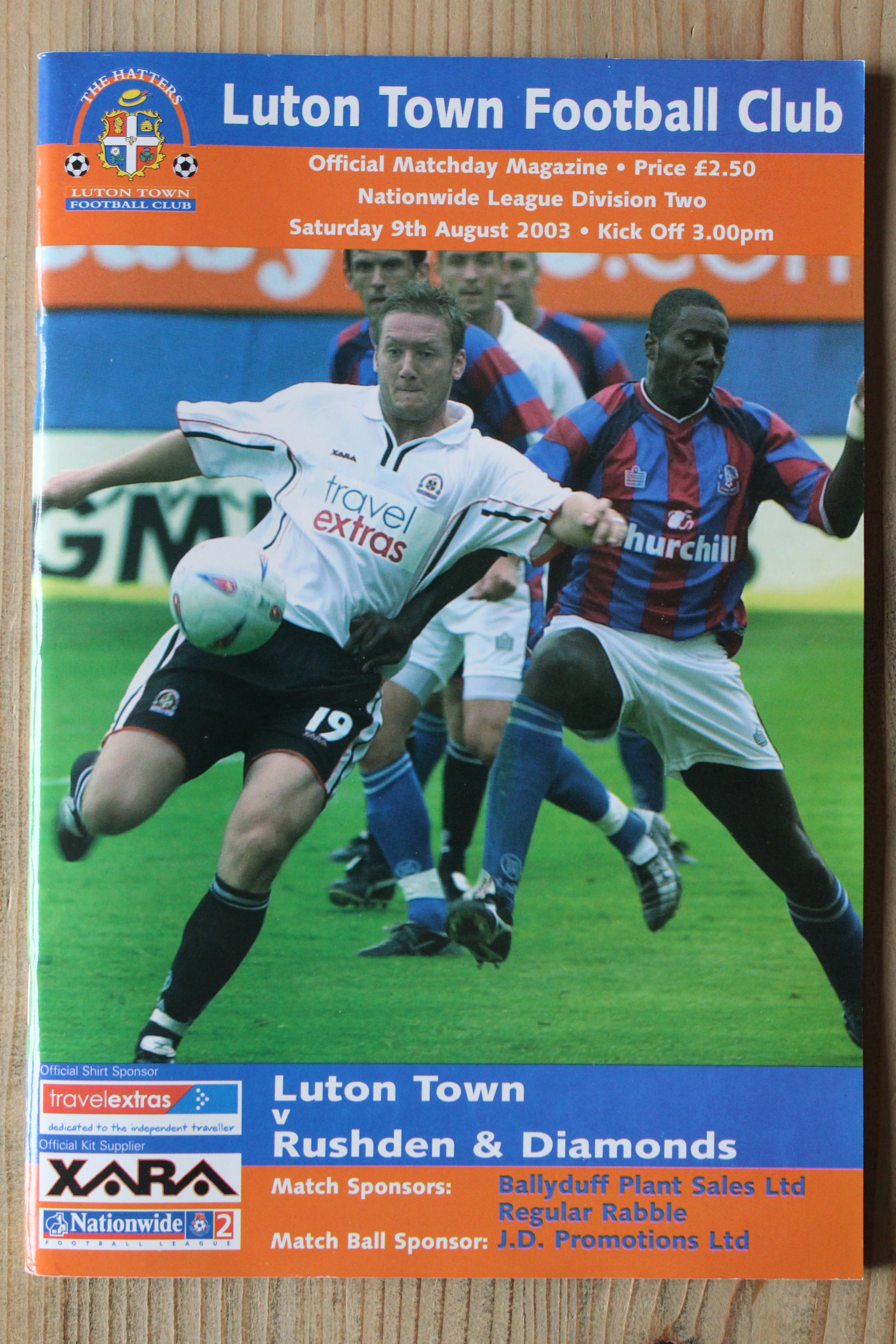 Luton Town FC v Rushden & Diamonds