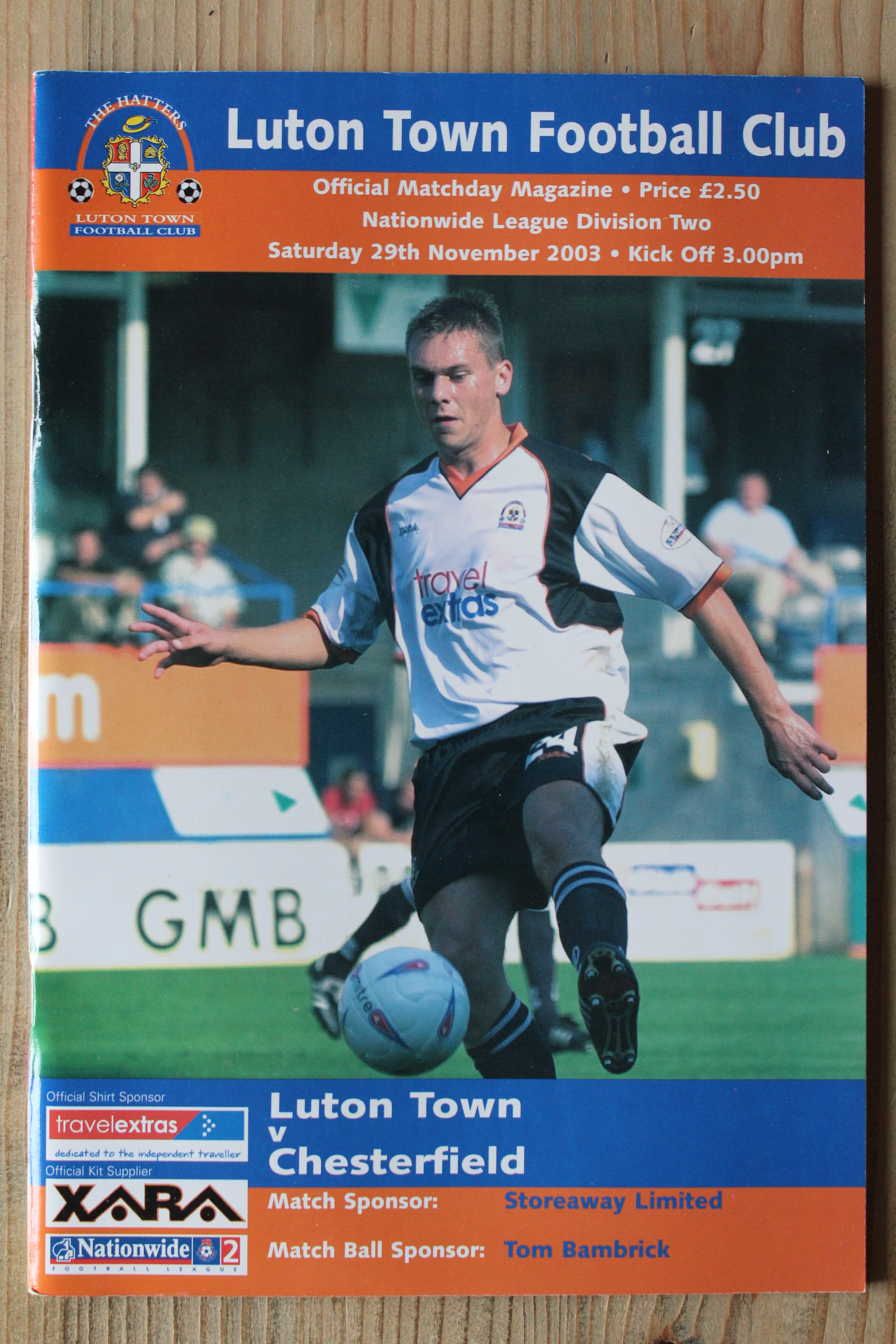 Luton Town FC v Chesterfield FC