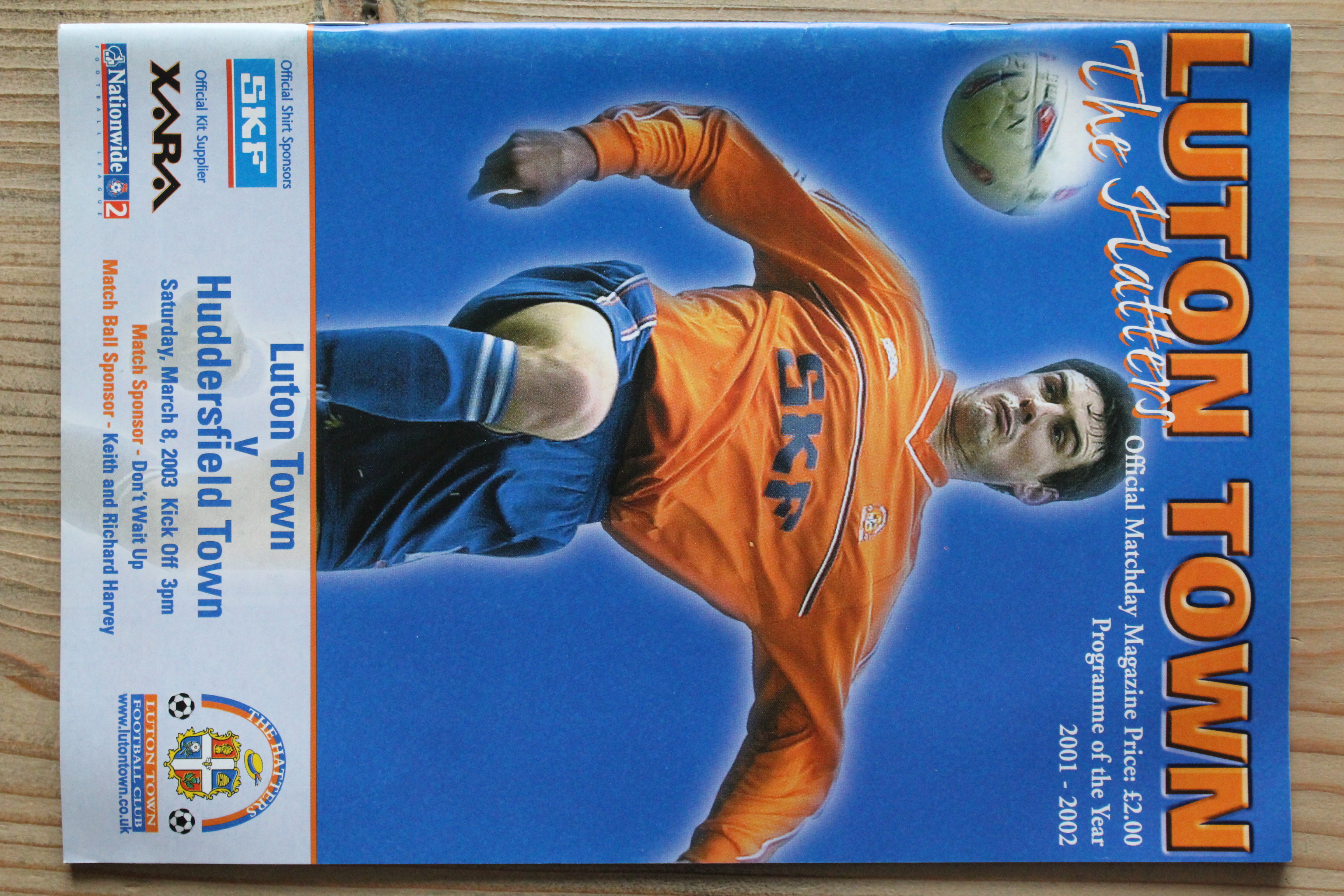 Luton Town FC v Huddersfield Town FC