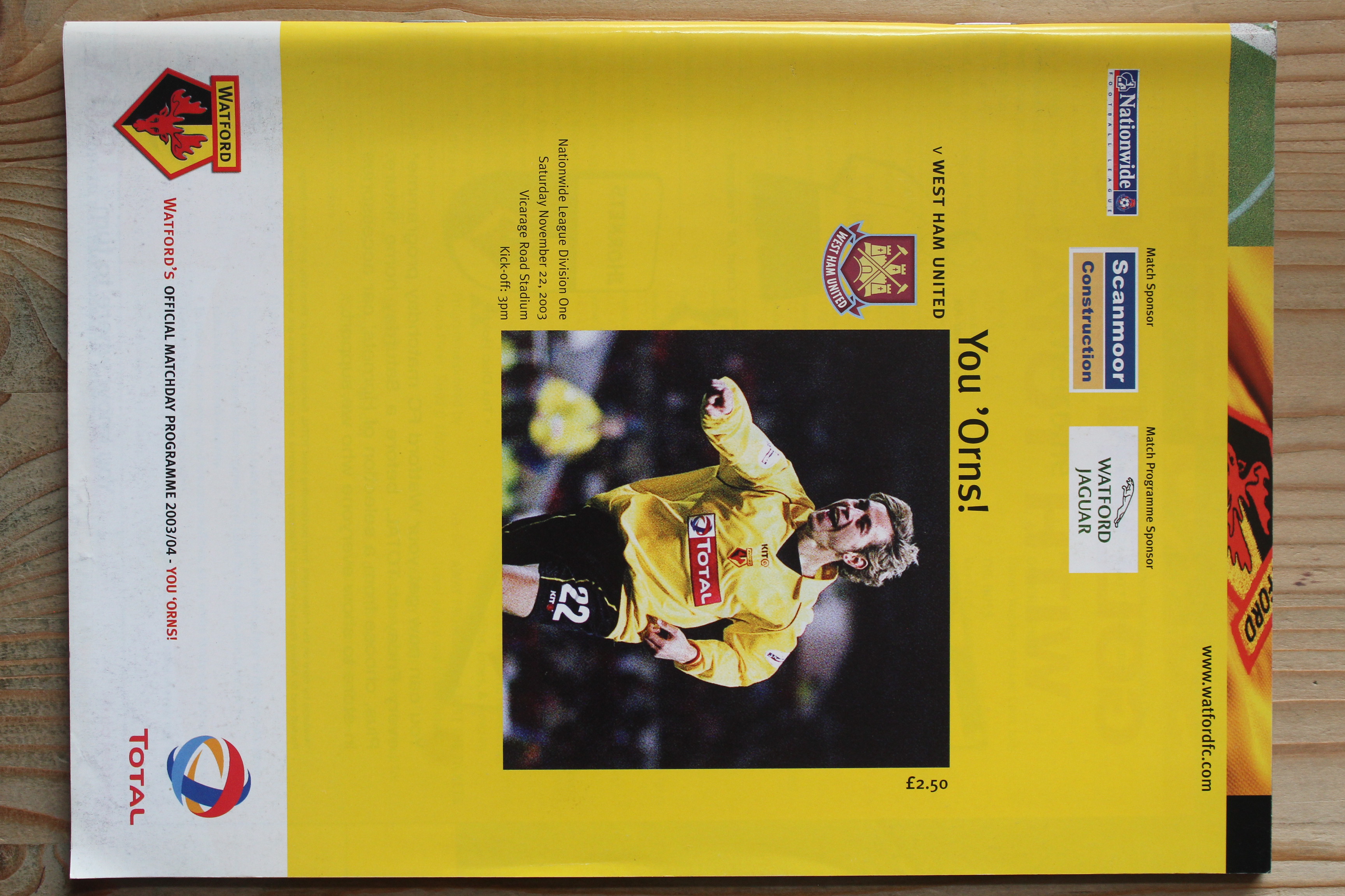 Watford FC v West Ham United FC