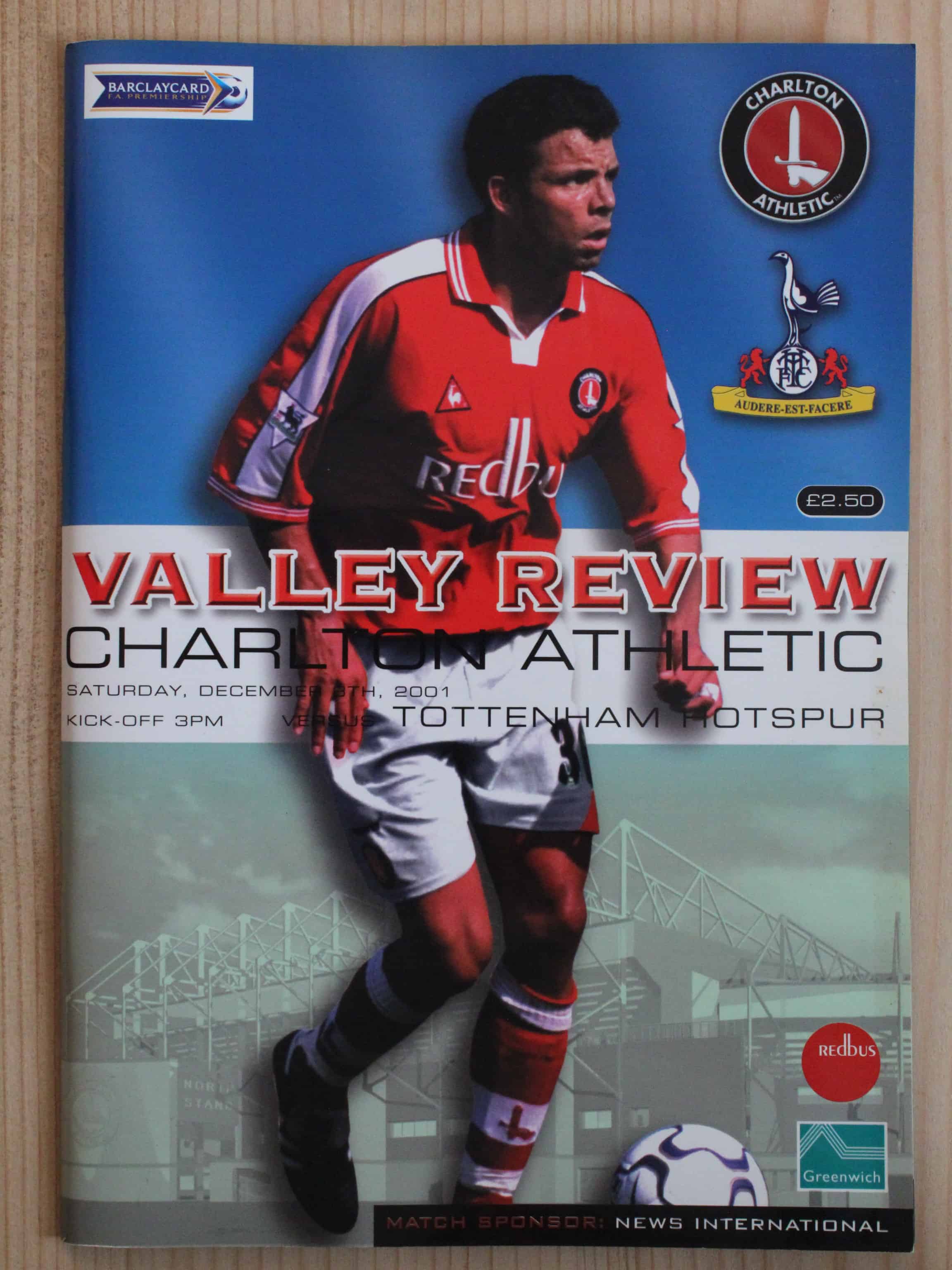 Charlton Athletic FC v Tottenham Hotspur FC