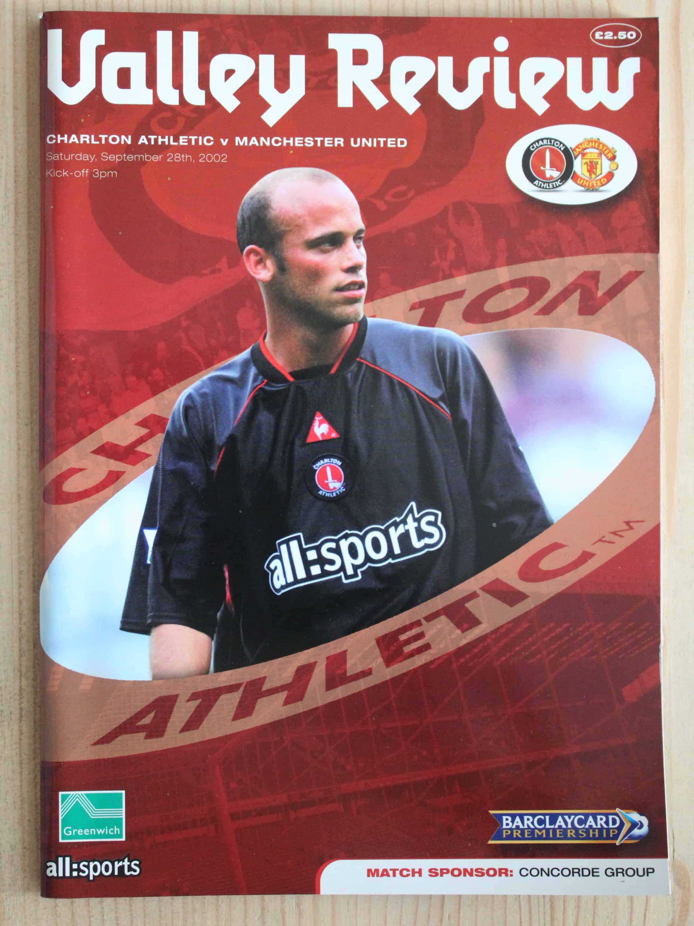 Charlton Athletic FC v Manchester United FC