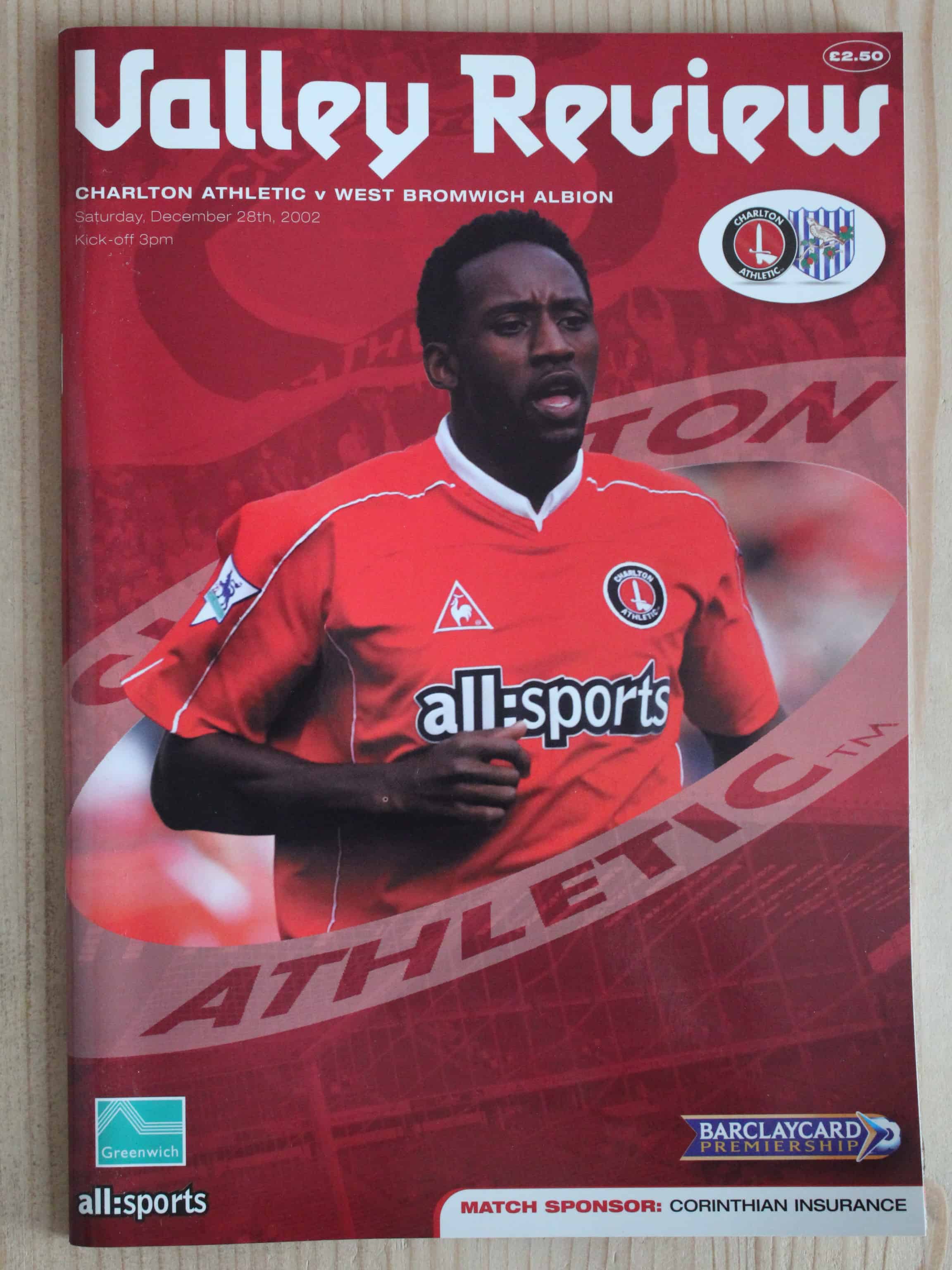 Charlton Athletic FC v West Bromwich Albion FC 