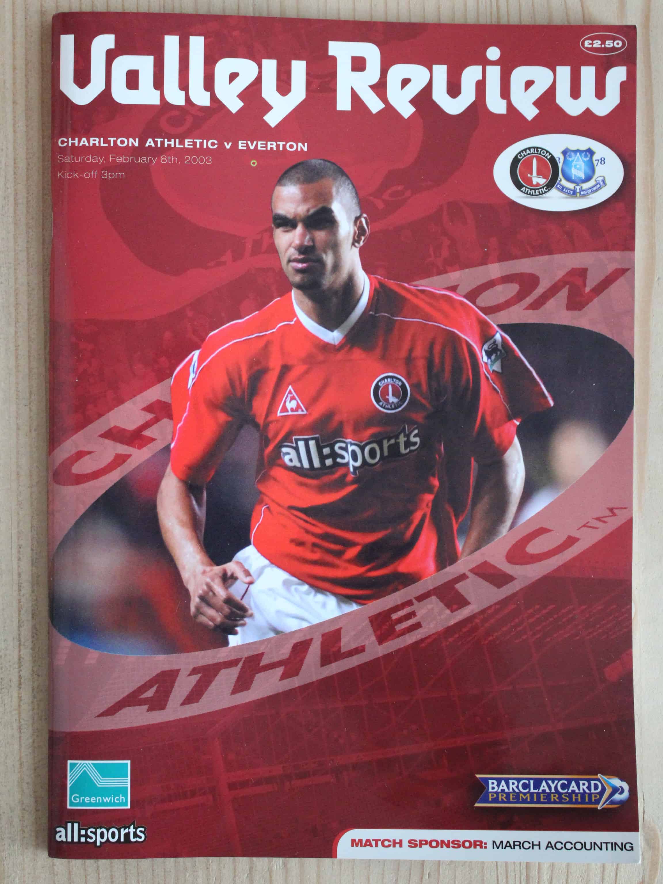 Charlton Athletic FC v Everton FC
