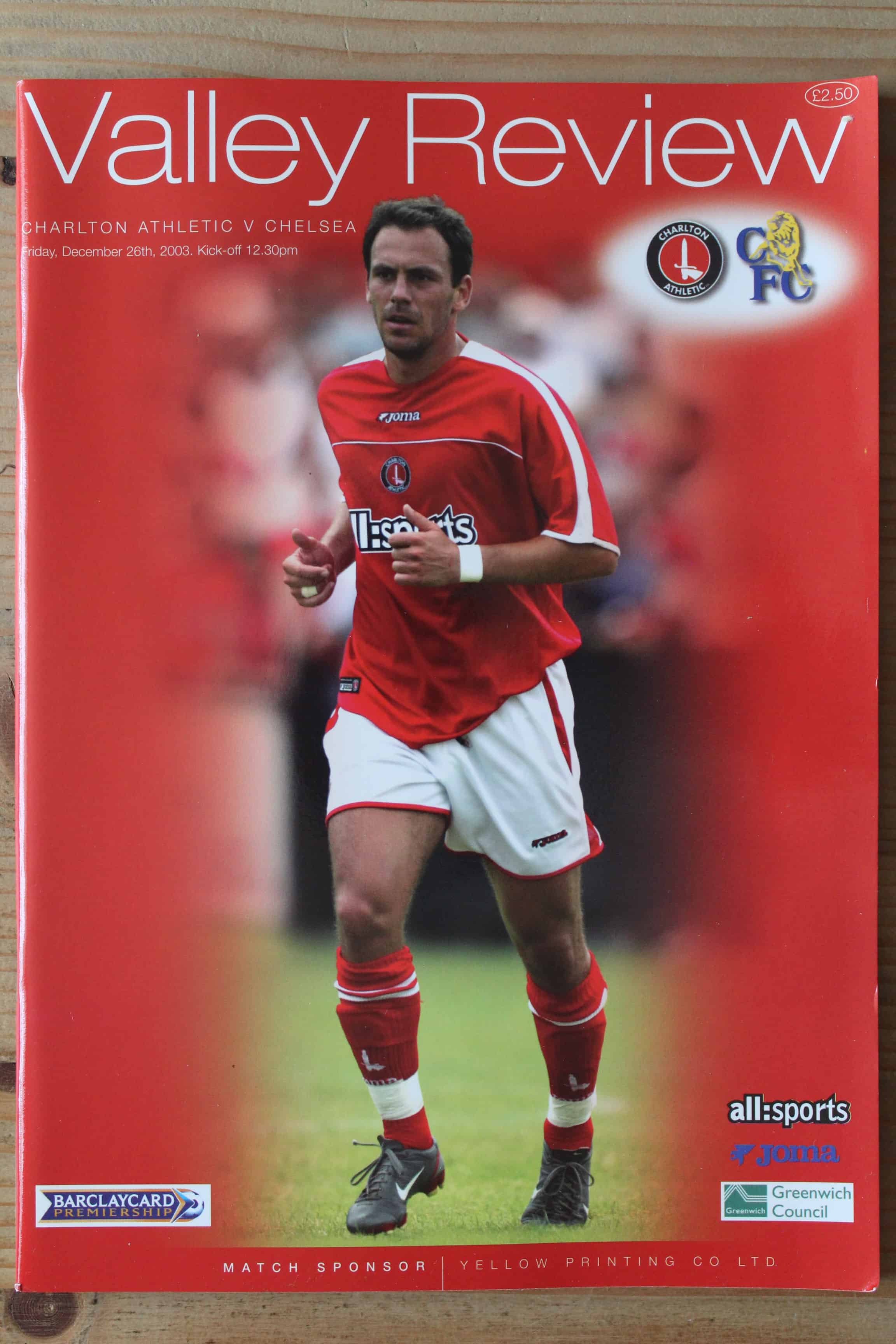 Charlton Athletic FC v Chelsea FC