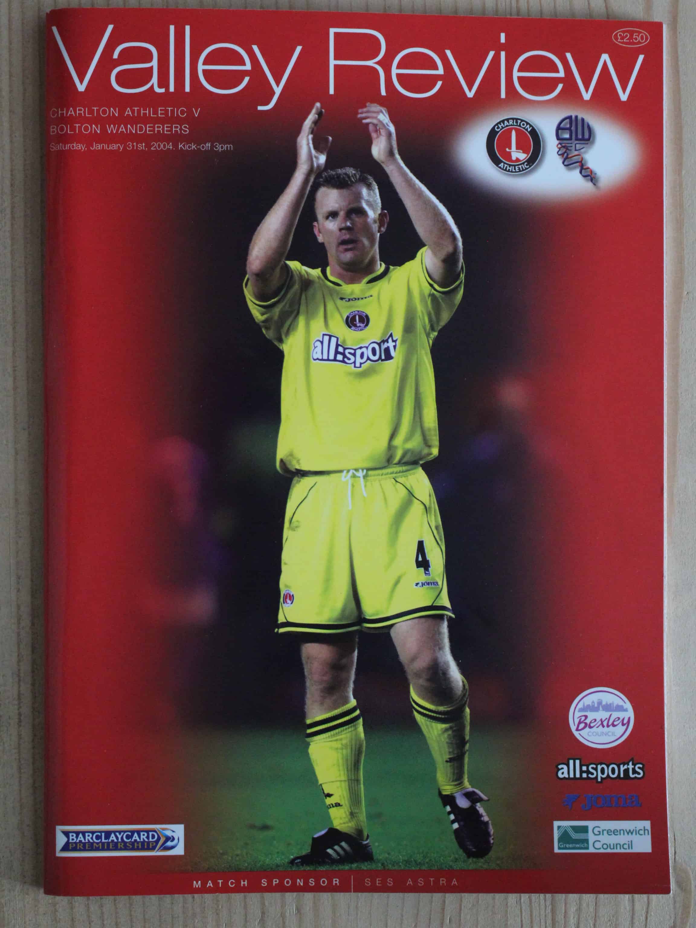 Charlton Athletic FC v Bolton Wanderers FC